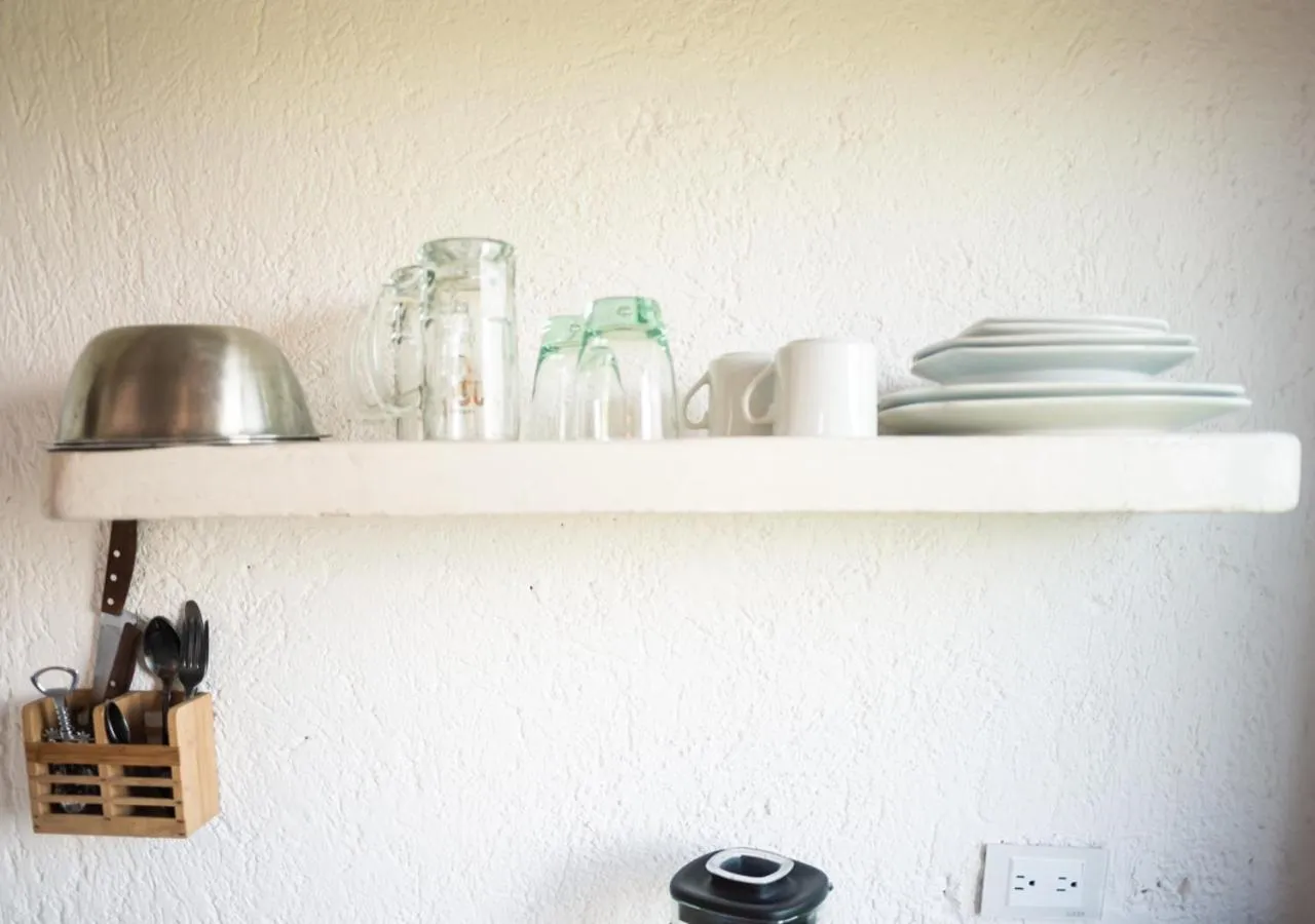 kitchen in Villa Los Mangles Boutique Hotel