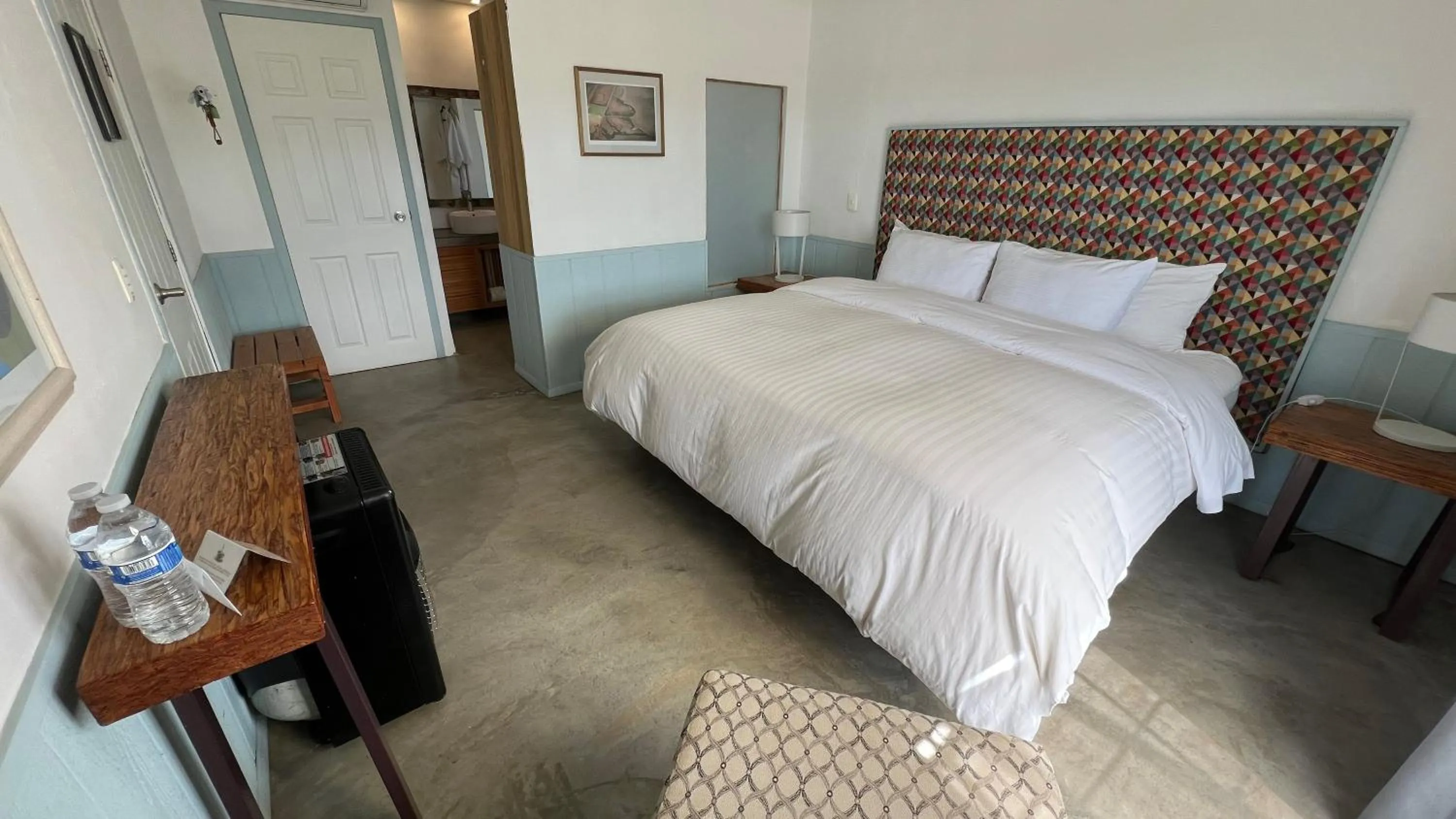 Bed in Santerra, Valle de Guadalupe