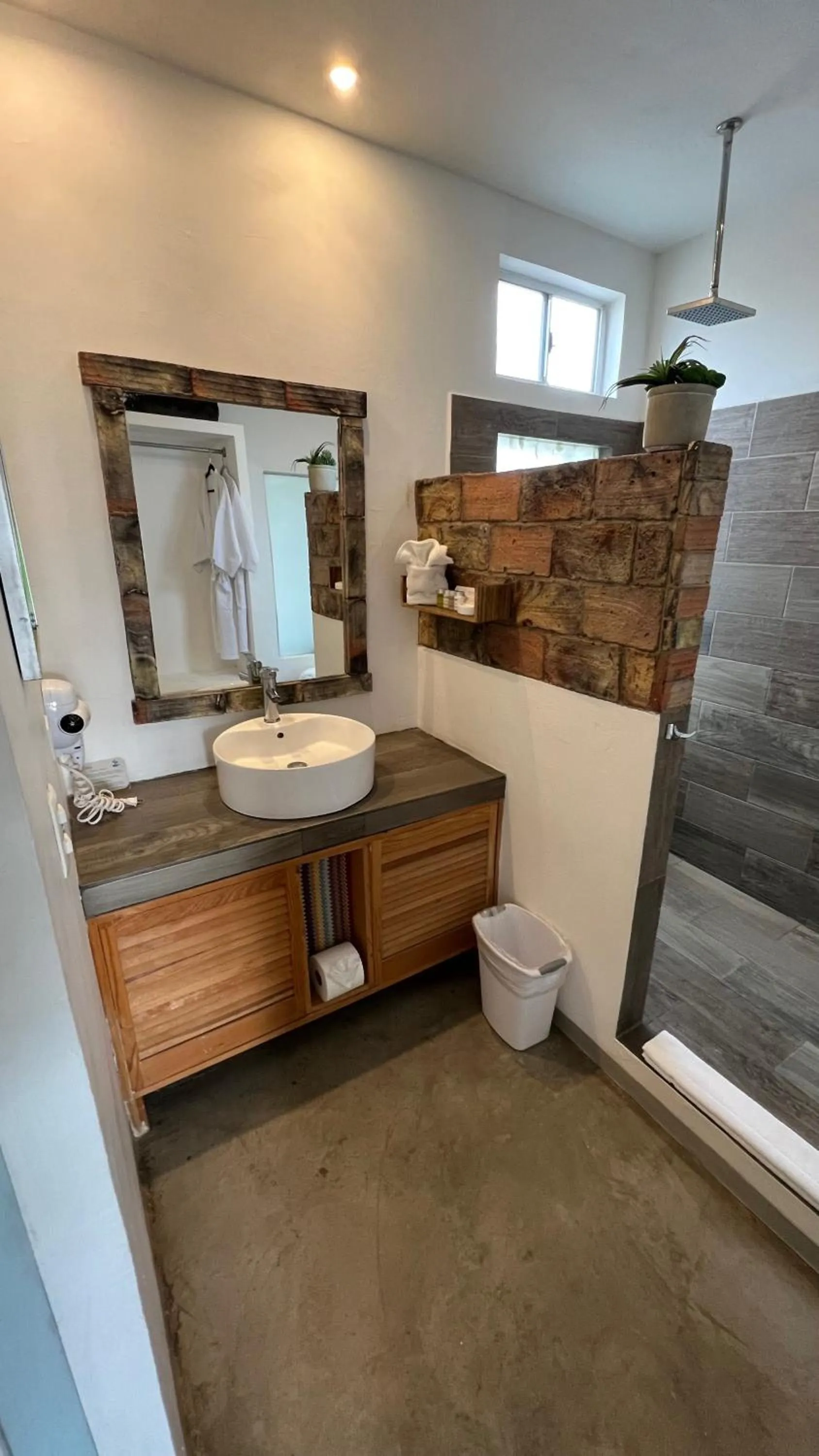 Bathroom in Santerra, Valle de Guadalupe