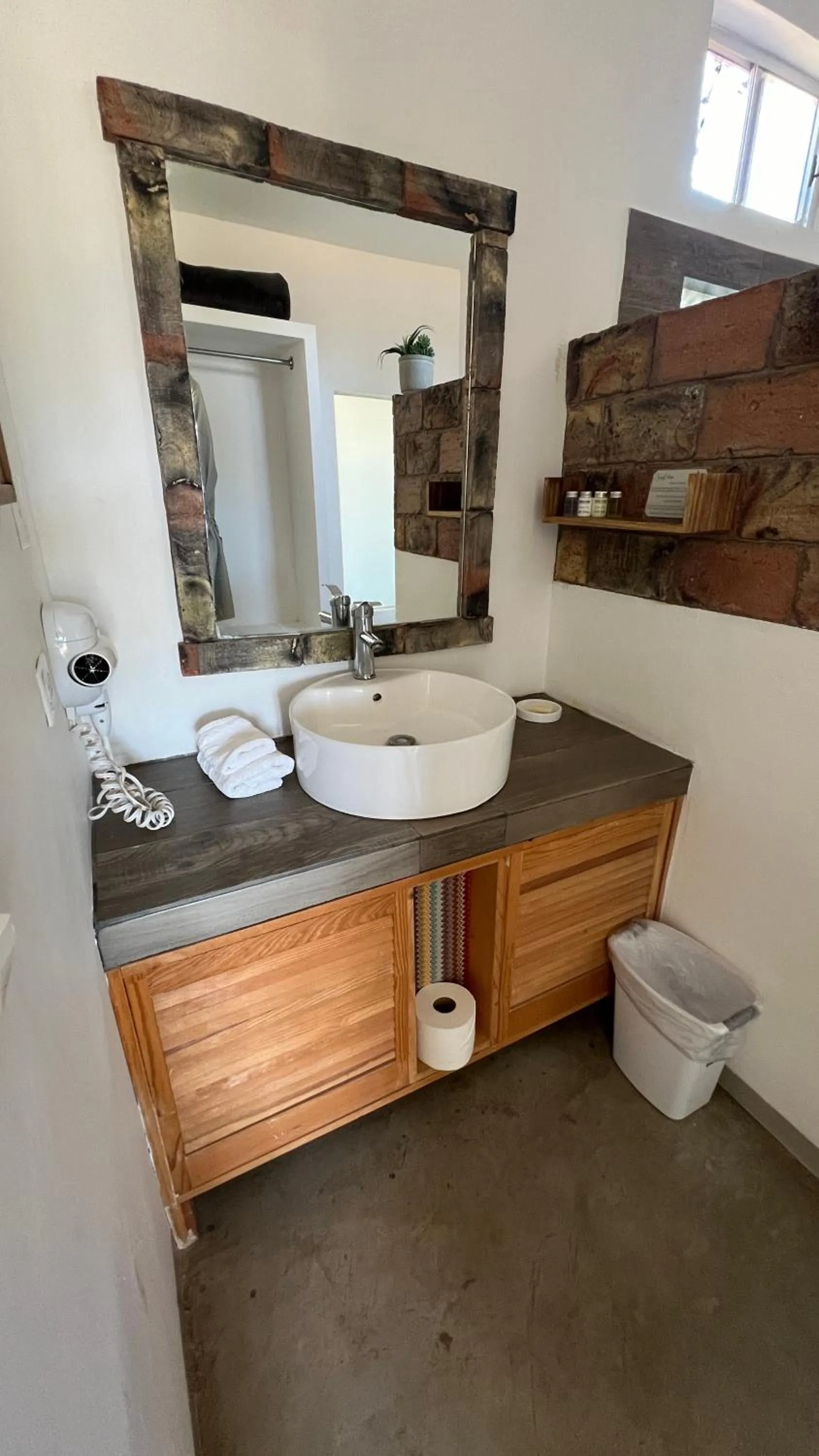 Bathroom in Santerra, Valle de Guadalupe