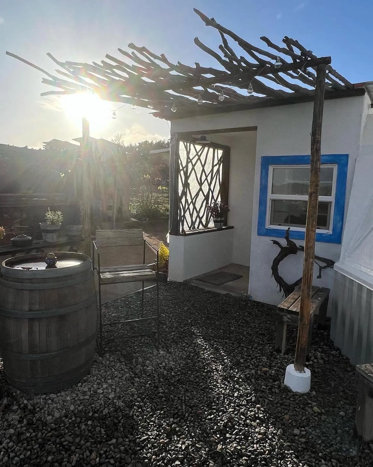 Property building in Santerra, Valle de Guadalupe