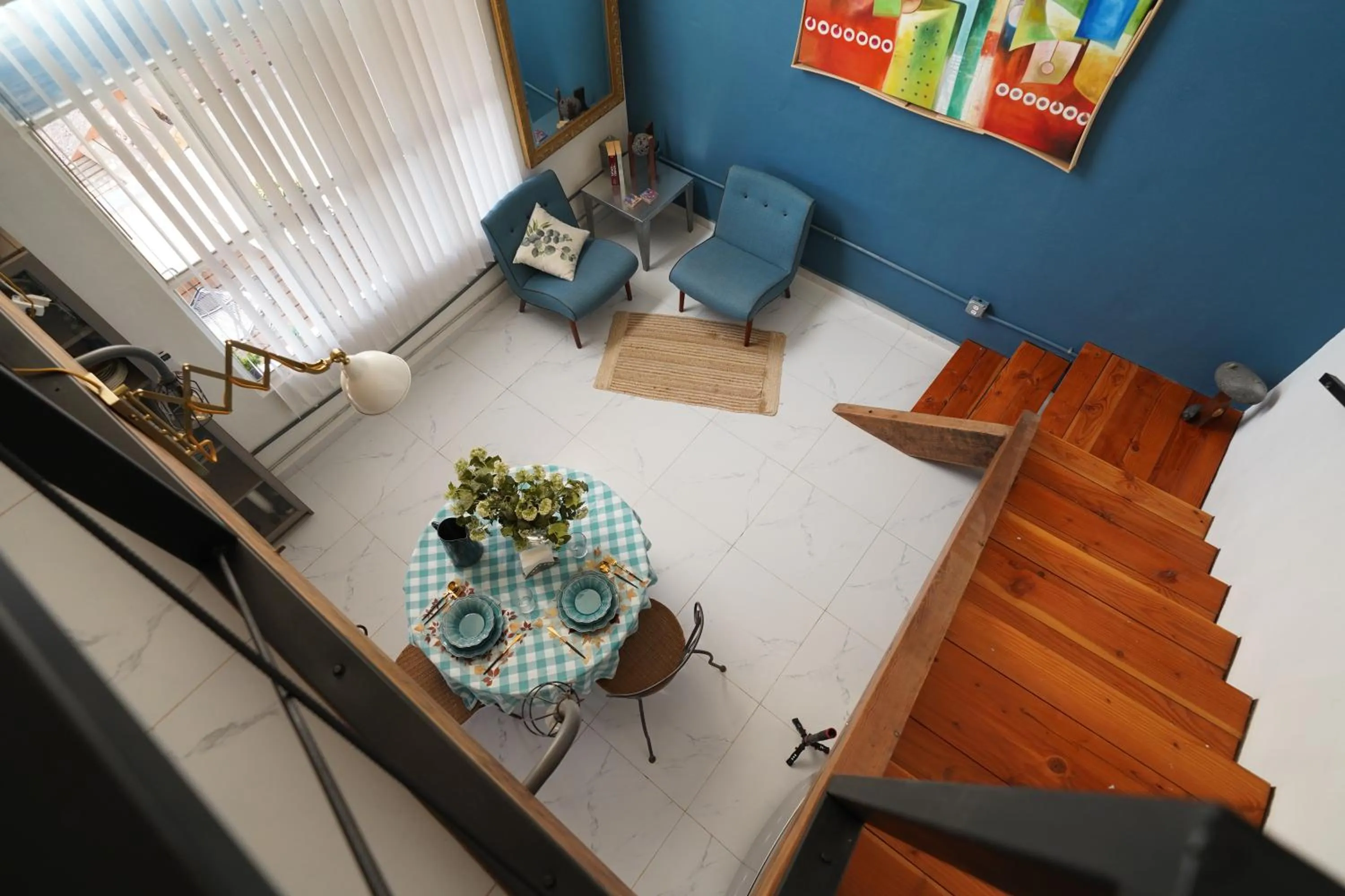 Living room in Santerra, Valle de Guadalupe