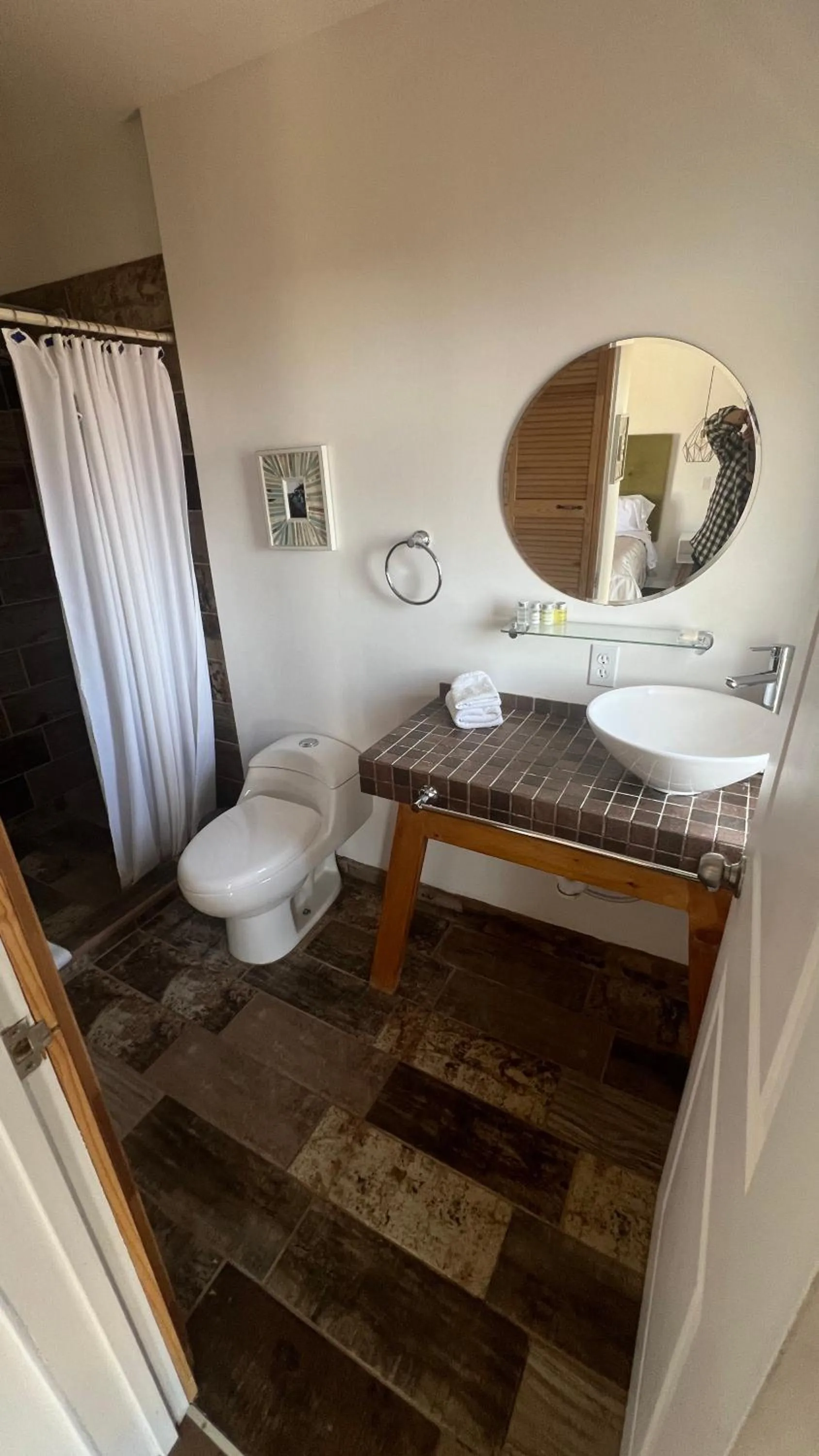 Bathroom in Santerra, Valle de Guadalupe