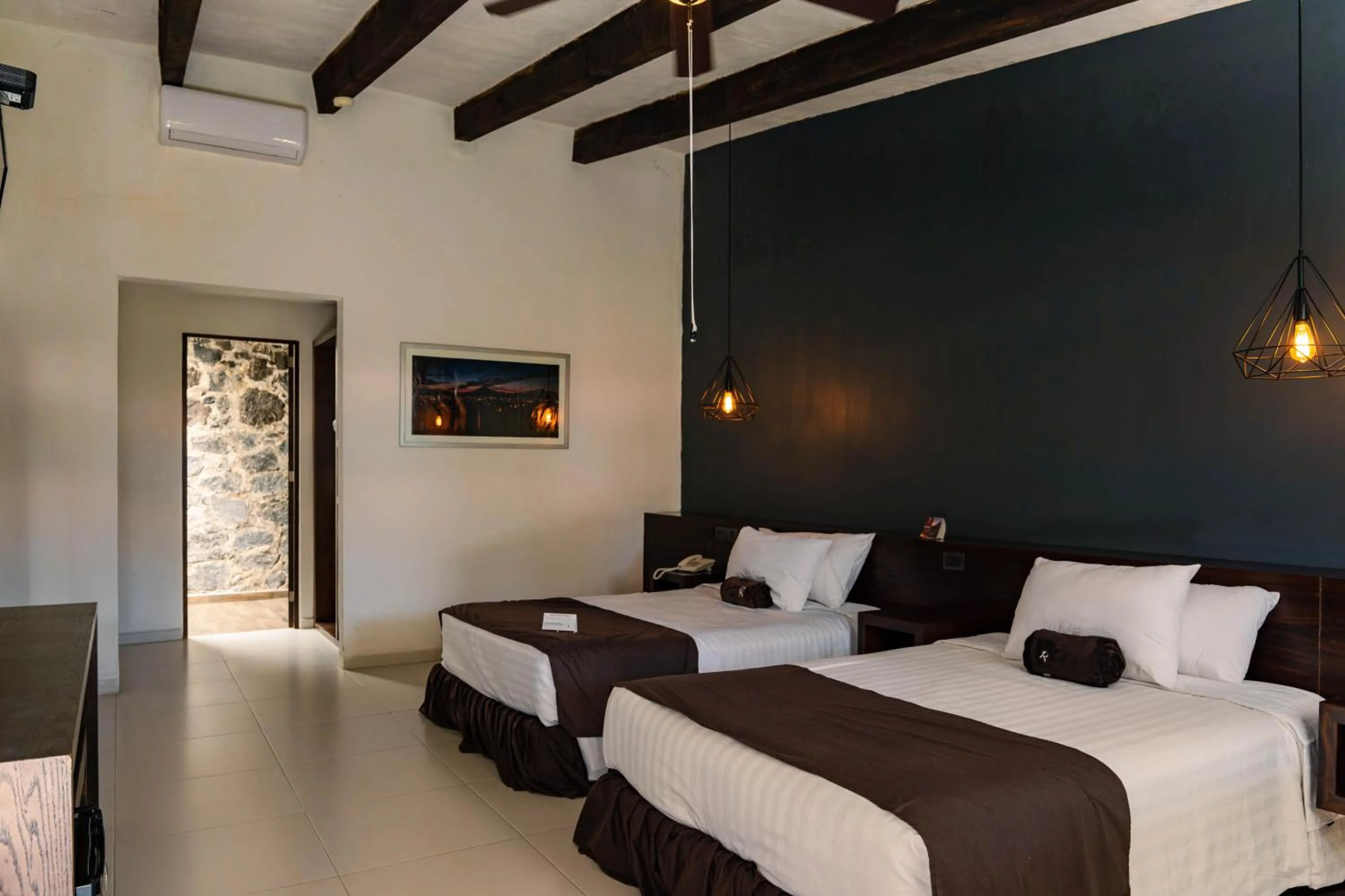 Bed in Río Tinto Hotel Boutique