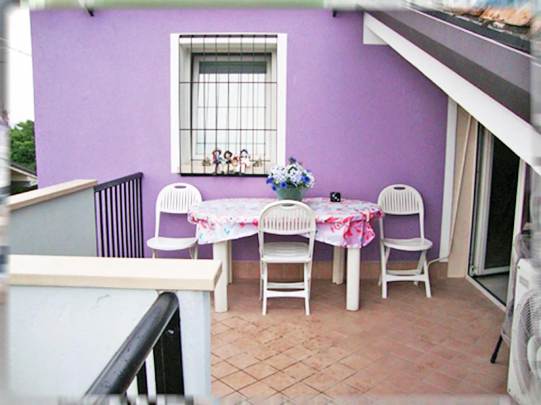 Balcony/Terrace in B&B Milu'