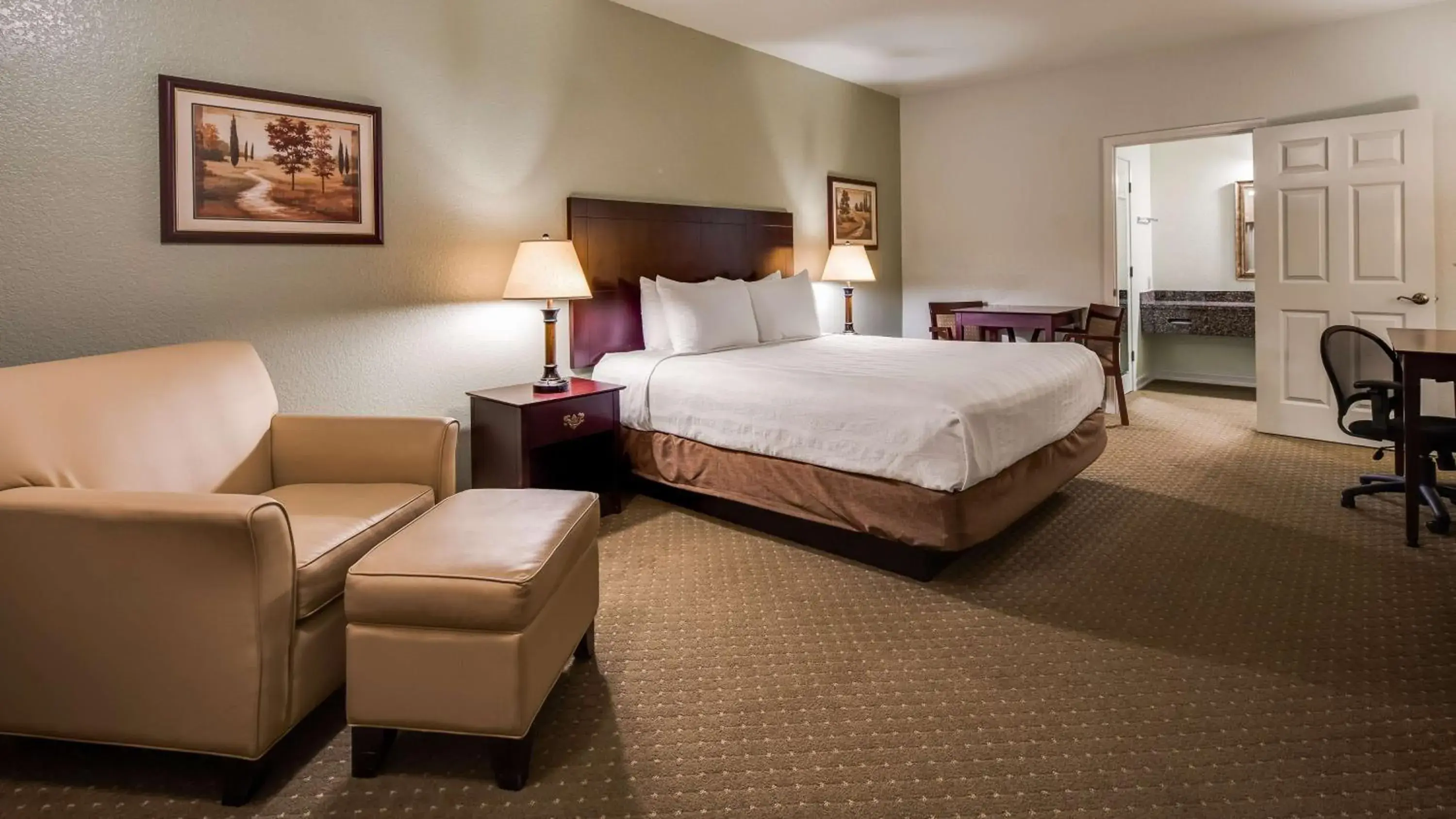 Photo of the whole room, Bed in Best Western Plus Bayshore Inn Photo of the whole room, Bed in Best Western Plus Bayshore Inn