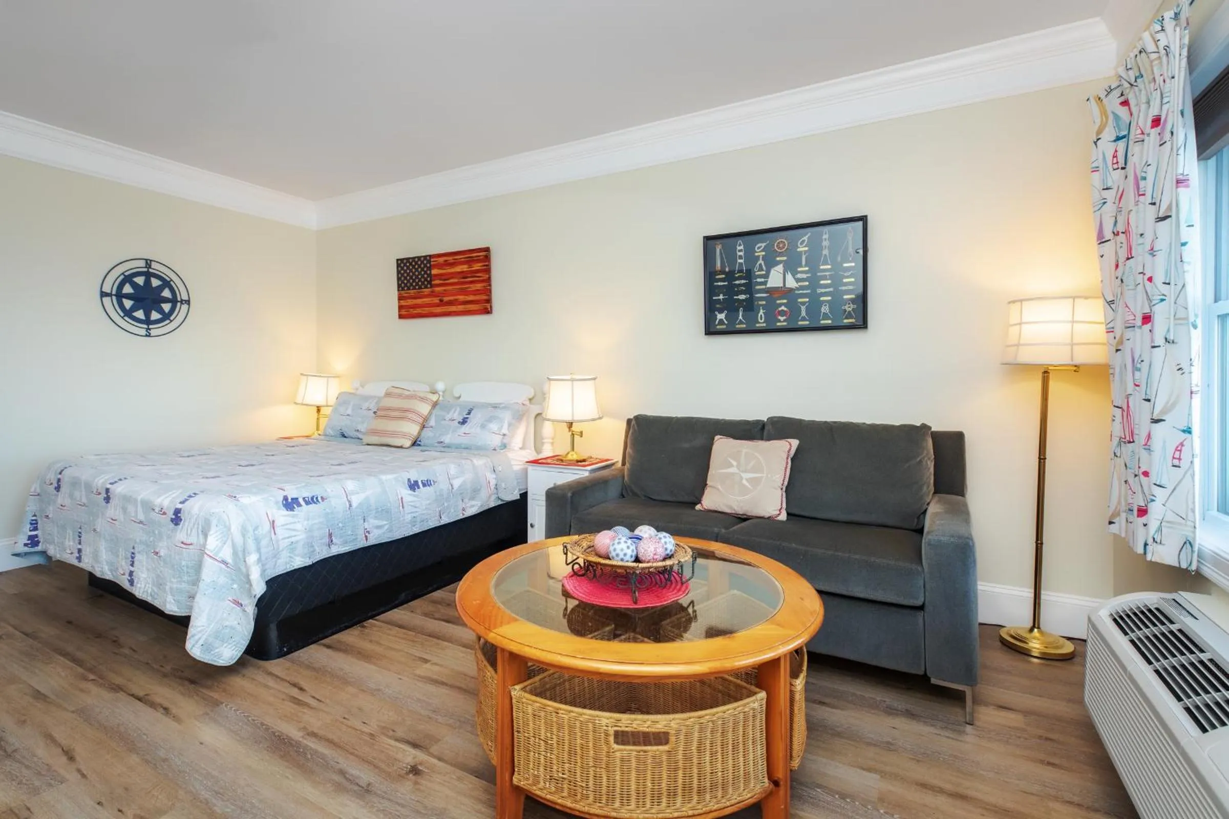 Bed in Atlantic Breeze Suites