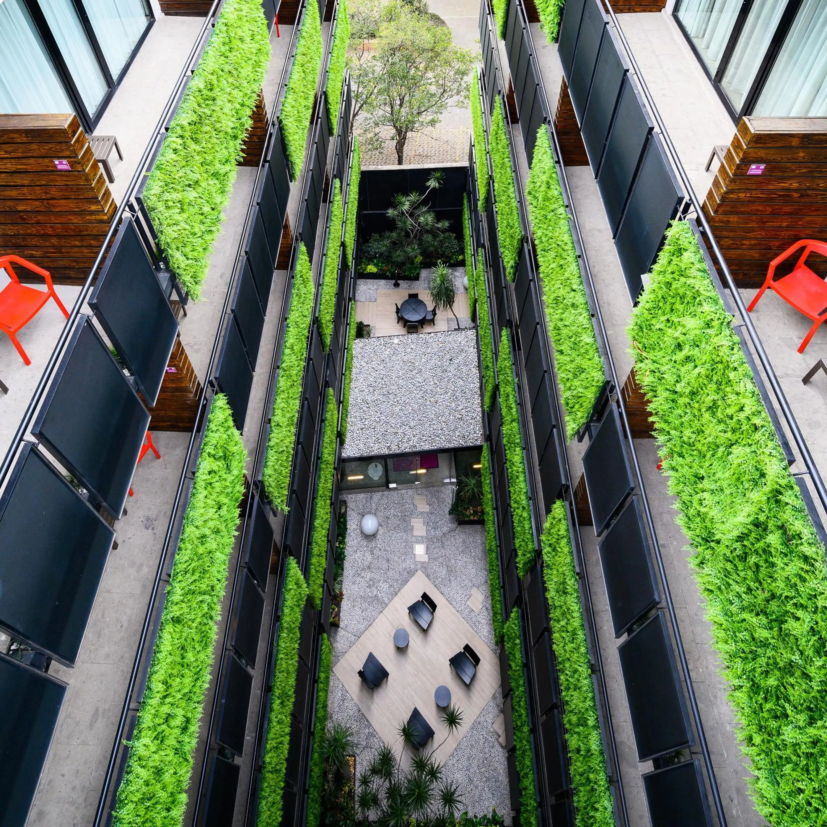 Balcony/Terrace in Las Suites Campos Eliseos