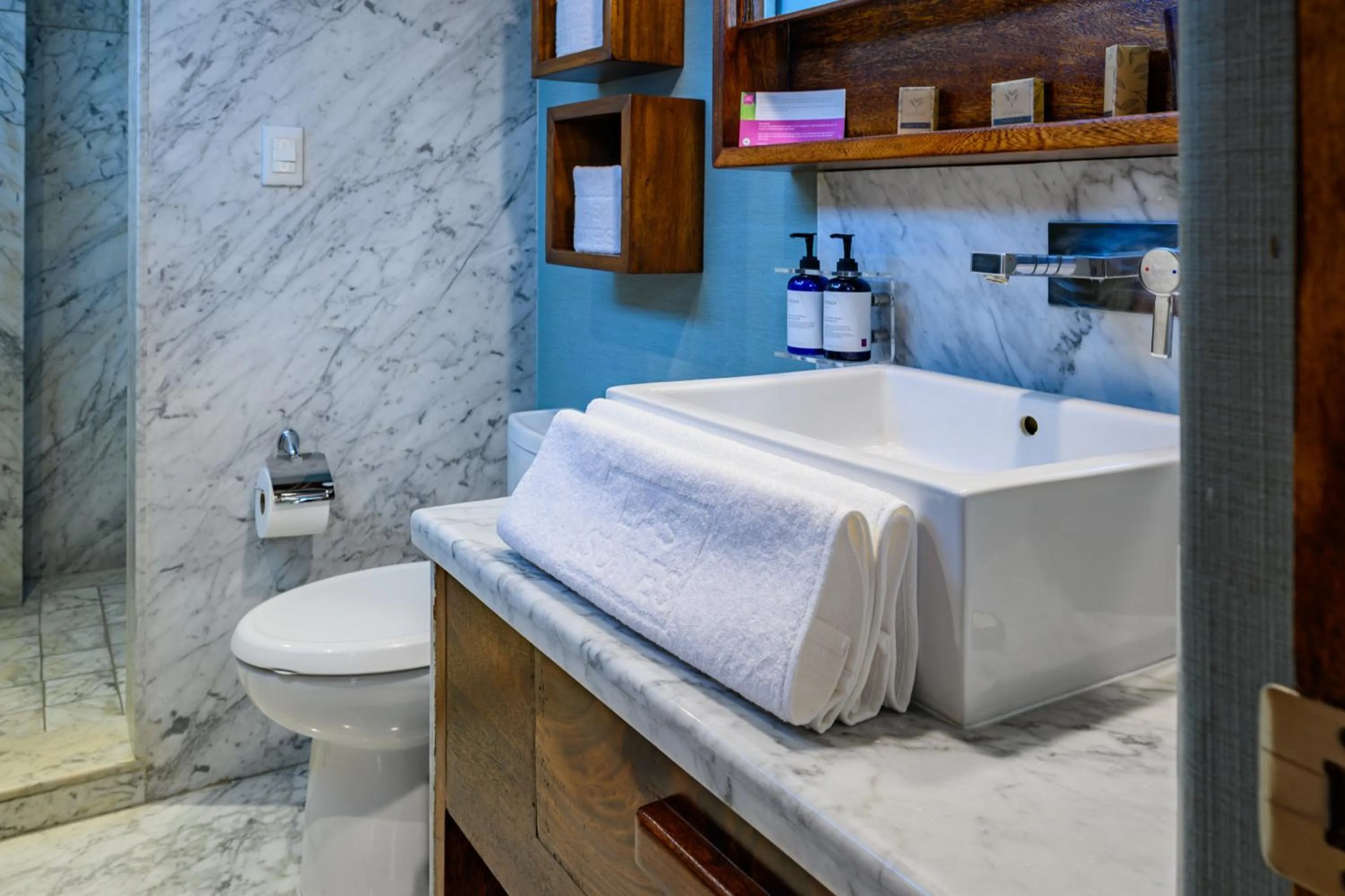 Bathroom in Las Suites Campos Eliseos