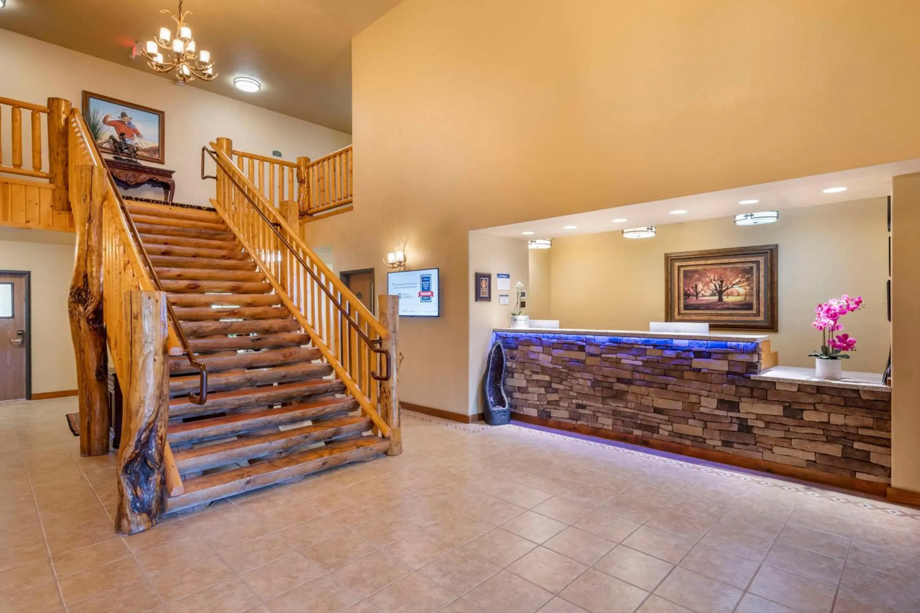 Lobby or reception in Best Western Devils Tower Inn Lobby or reception in Best Western Devils Tower Inn