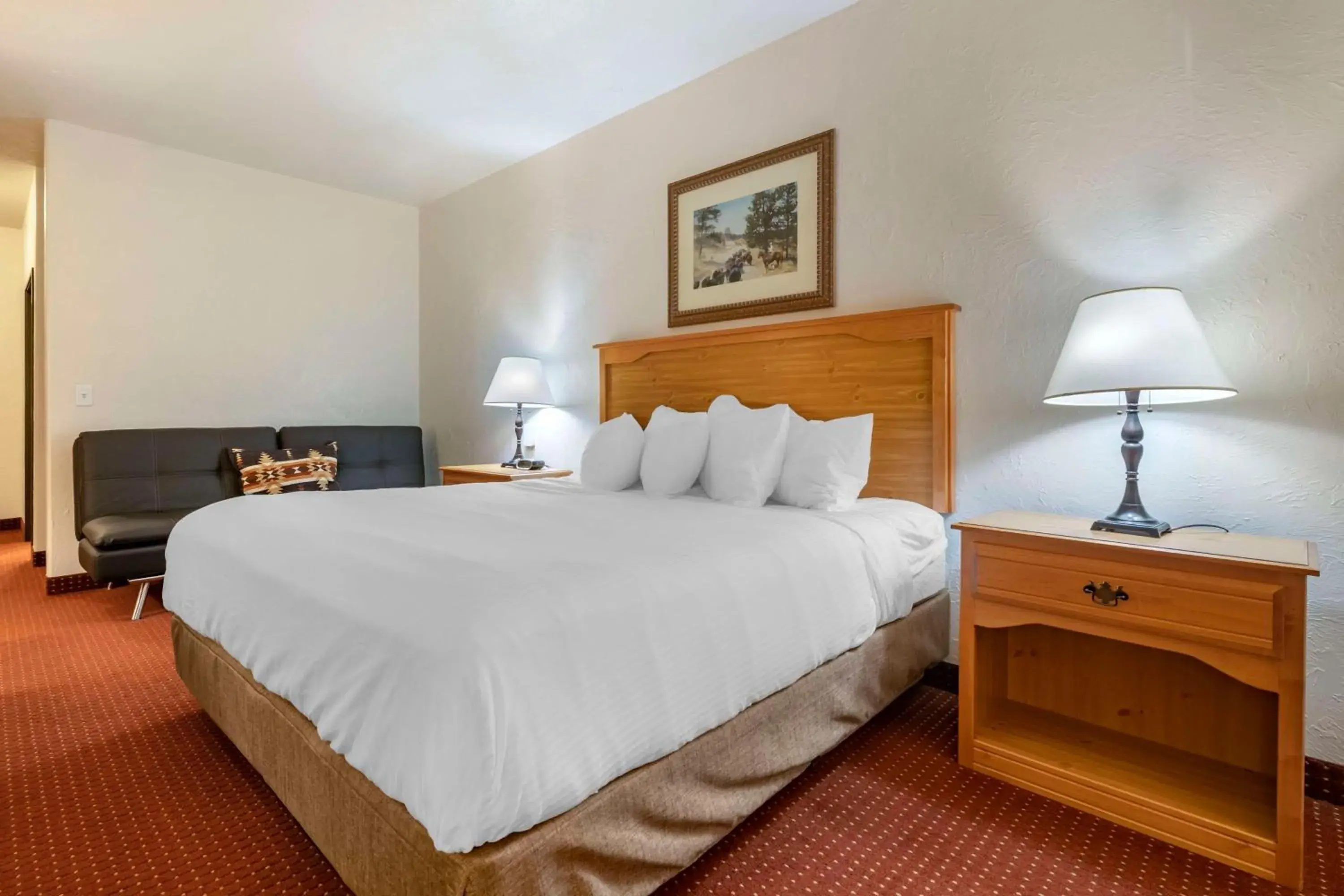 Bedroom, Bed in Best Western Devils Tower Inn Bedroom, Bed in Best Western Devils Tower Inn
