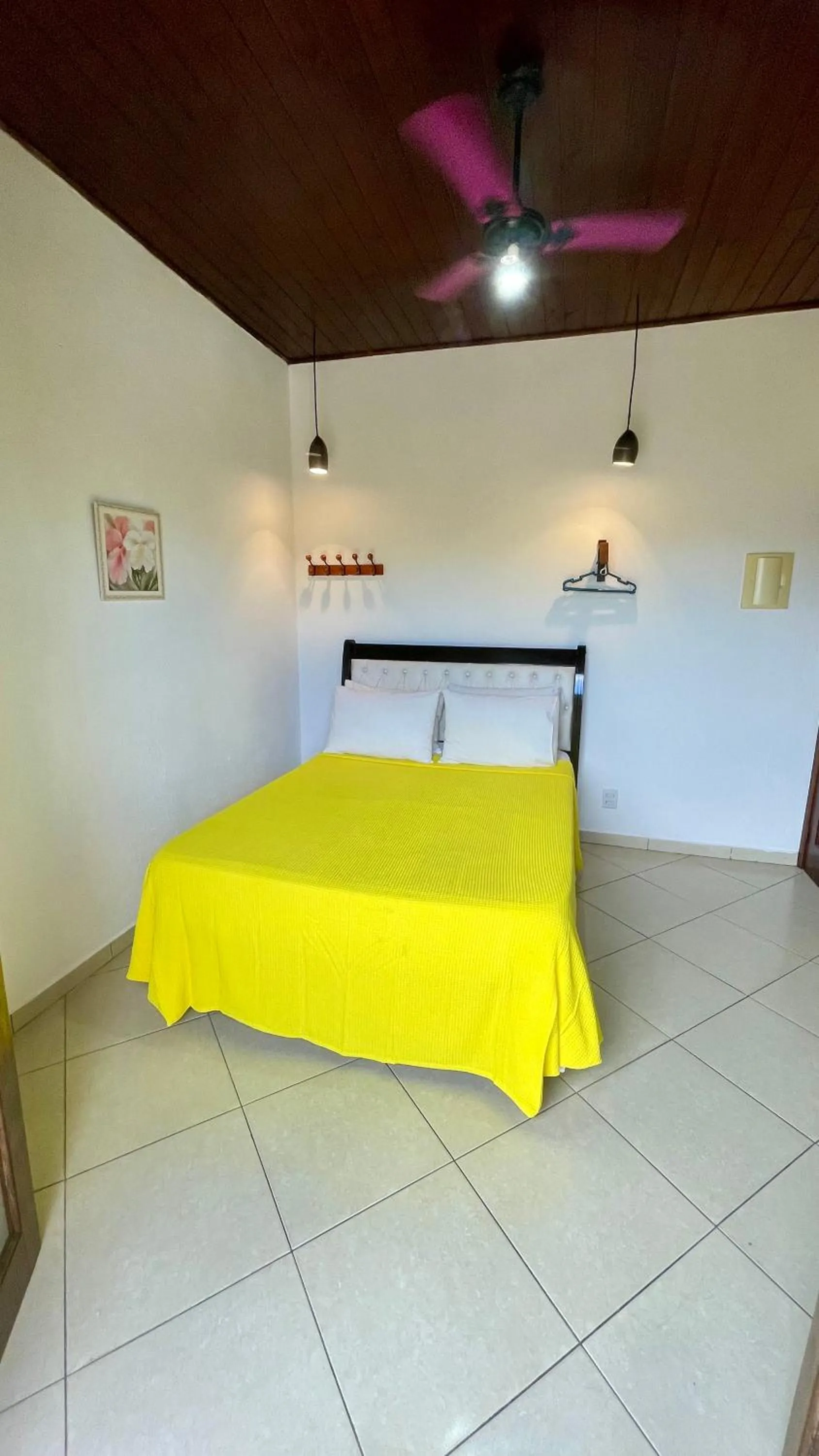 Bed in Pousada Cores Do Mar