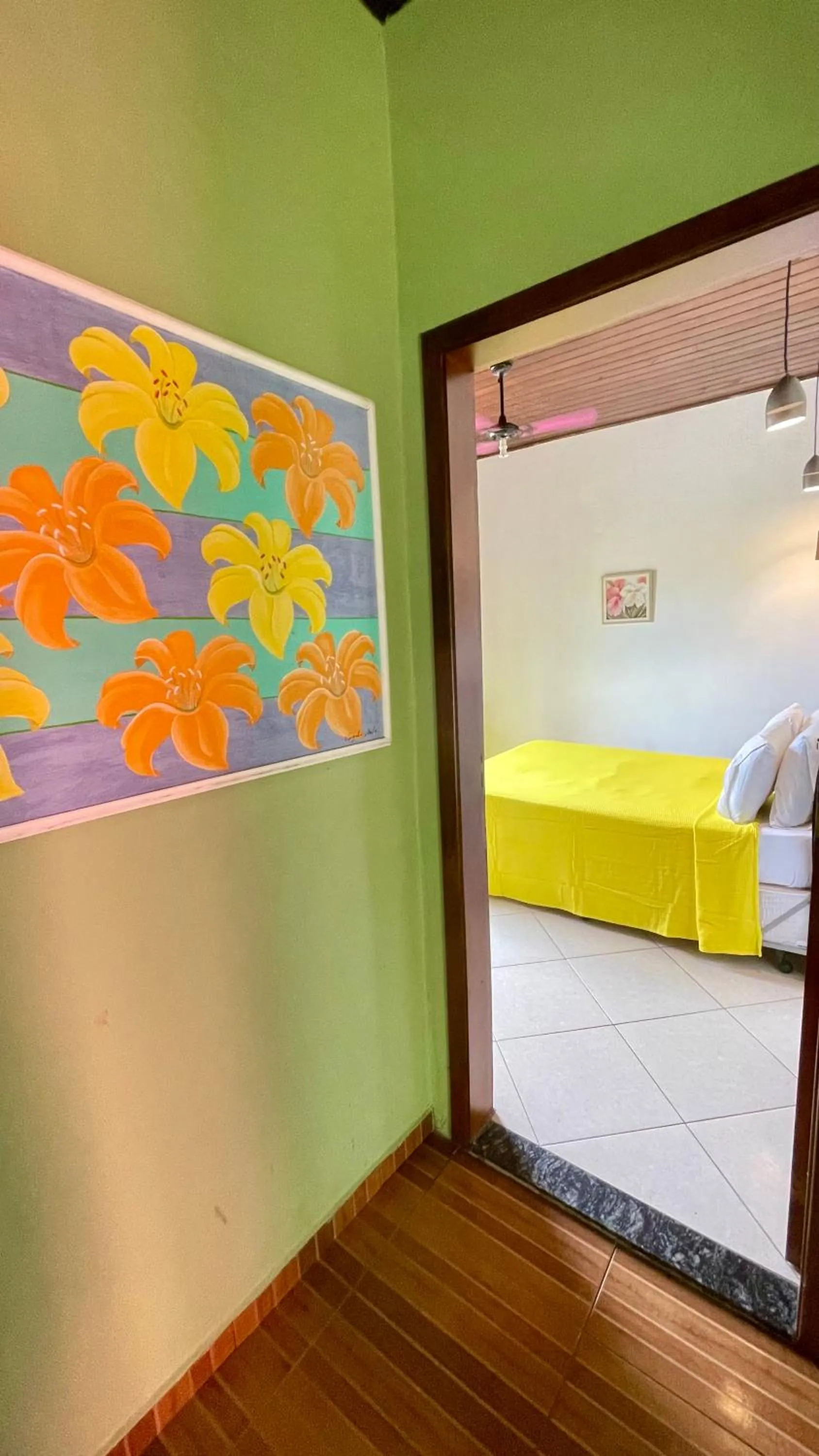 Photo of the whole room, Bed in Pousada Cores Do Mar