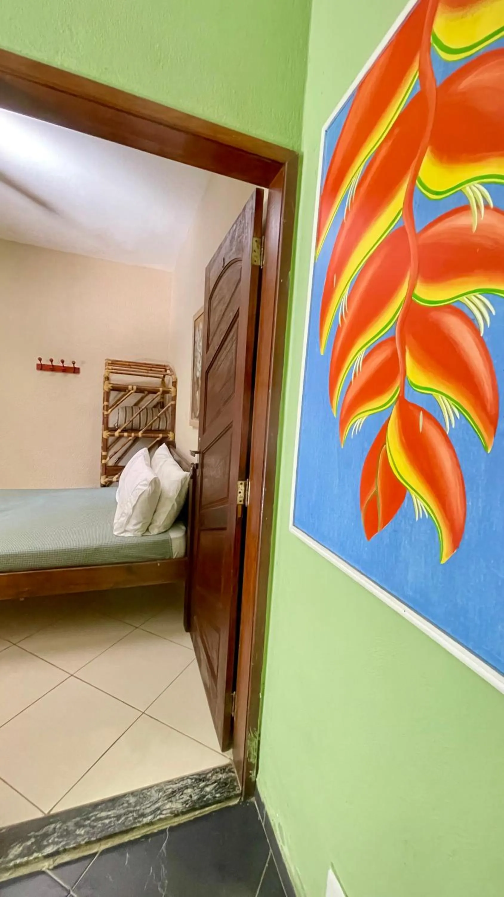 Bedroom, Bed in Pousada Cores Do Mar