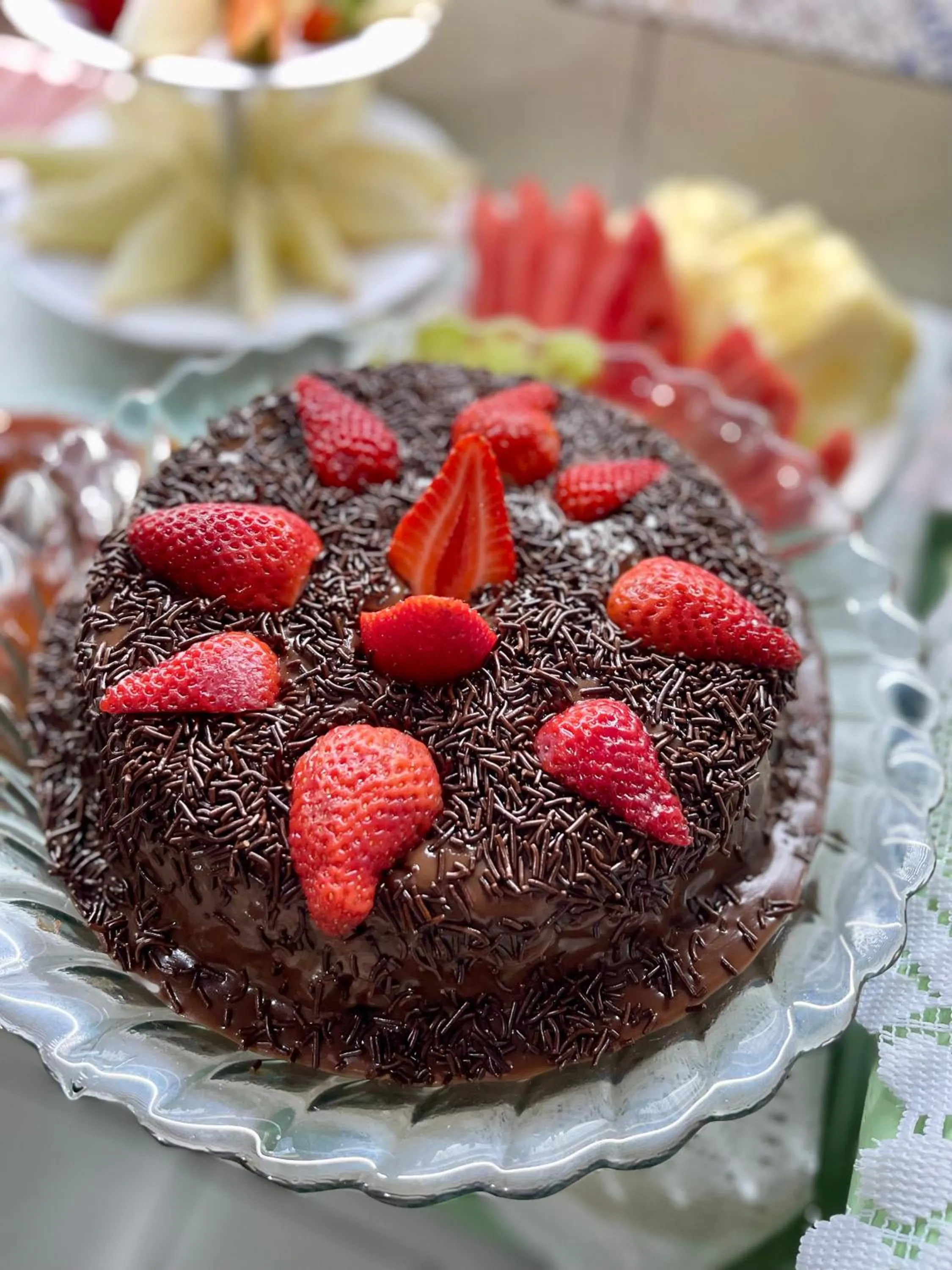 Breakfast in Pousada Cores Do Mar