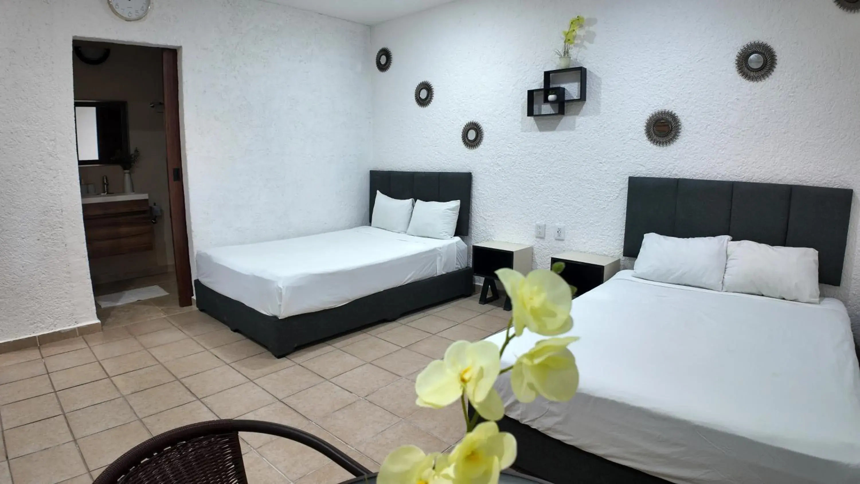 Bed in Hotel Bosque Caribe, 5th Av. zone Bed in Hotel Bosque Caribe, 5th Av. zone