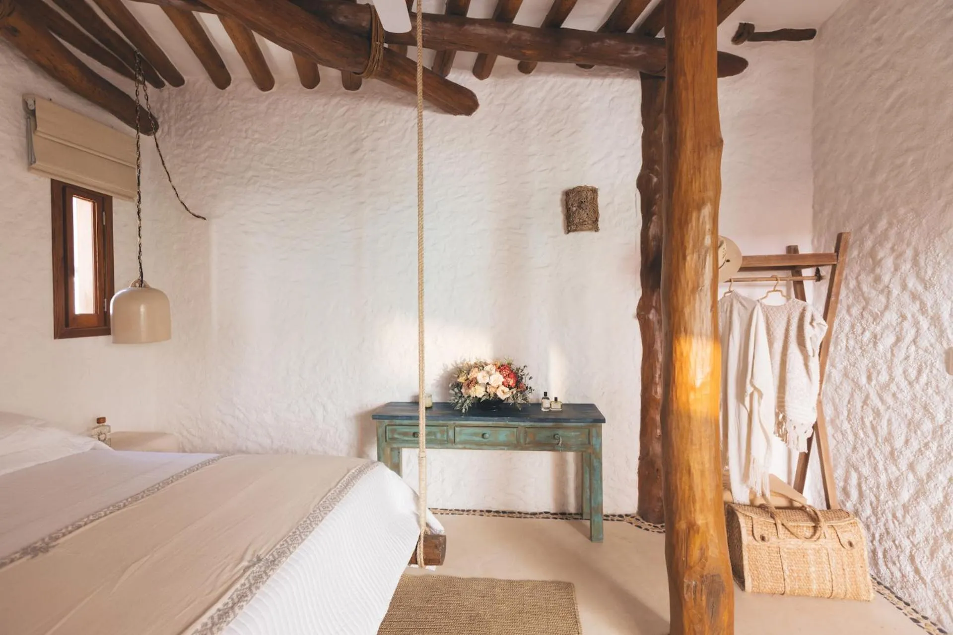 Bed in Casa Las Tortugas Petit Beach Hotel & Spa