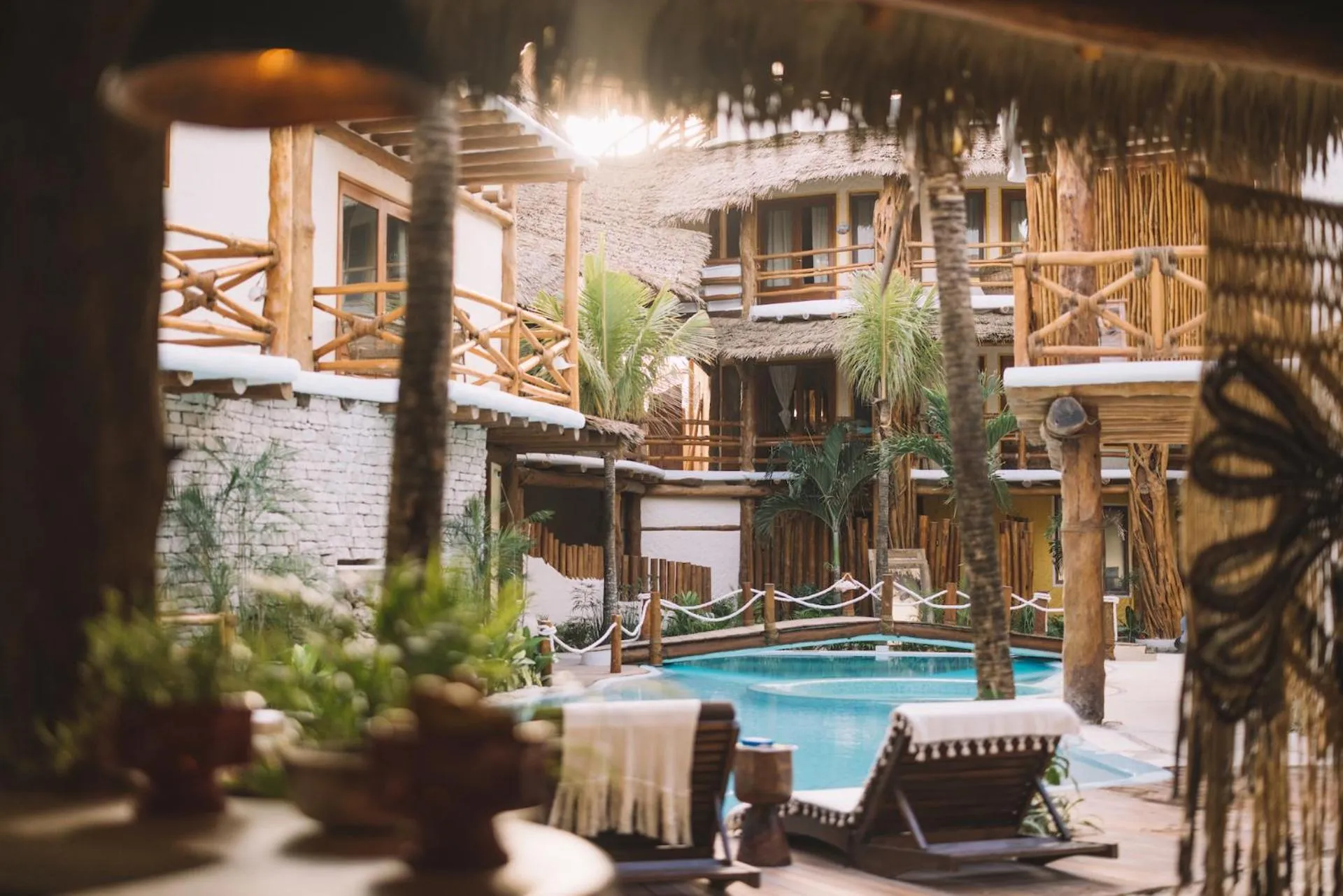 Pool view in Casa Las Tortugas Petit Beach Hotel & Spa