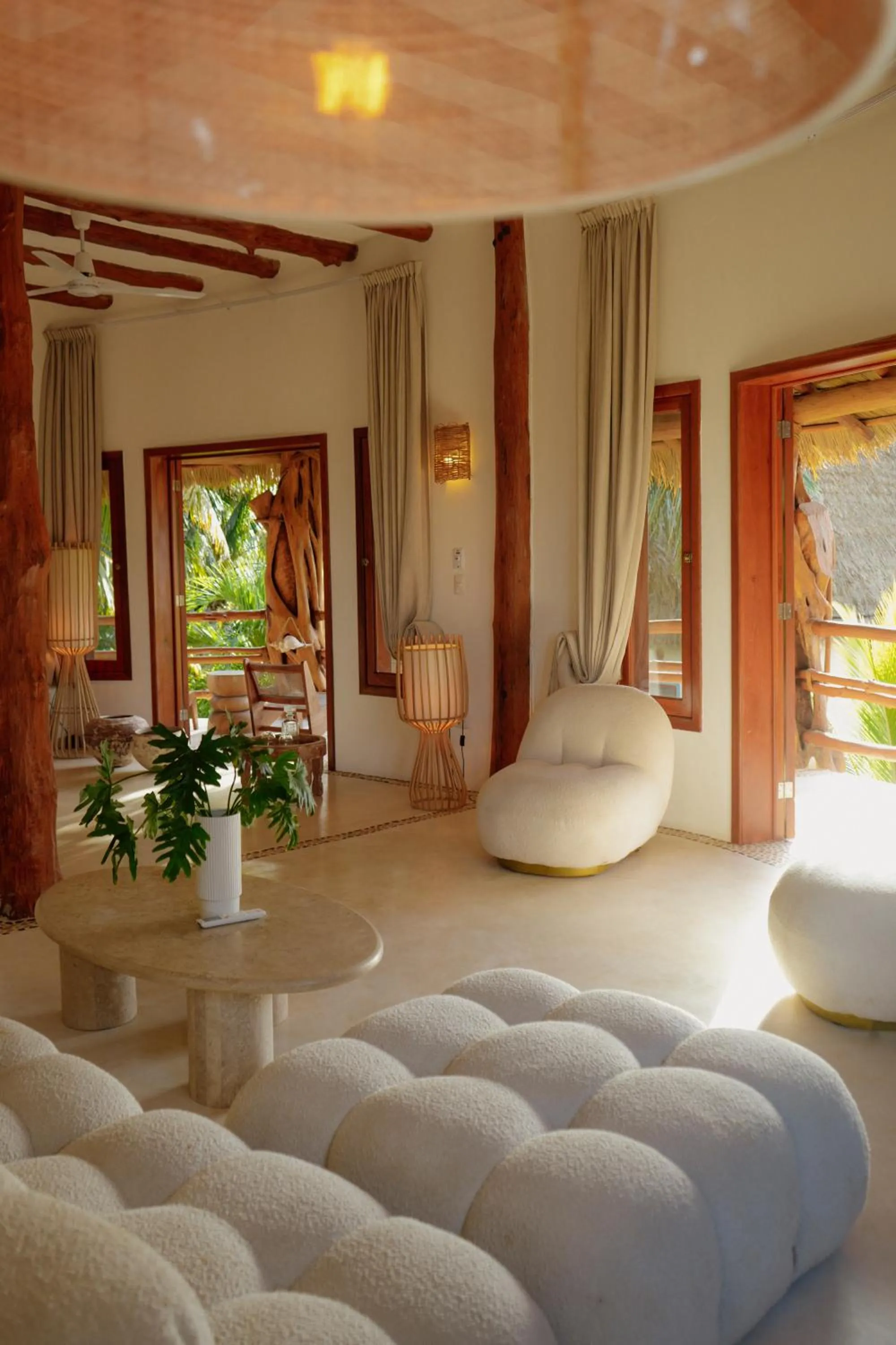 Living room, Bed in Casa Las Tortugas Petit Beach Hotel & Spa