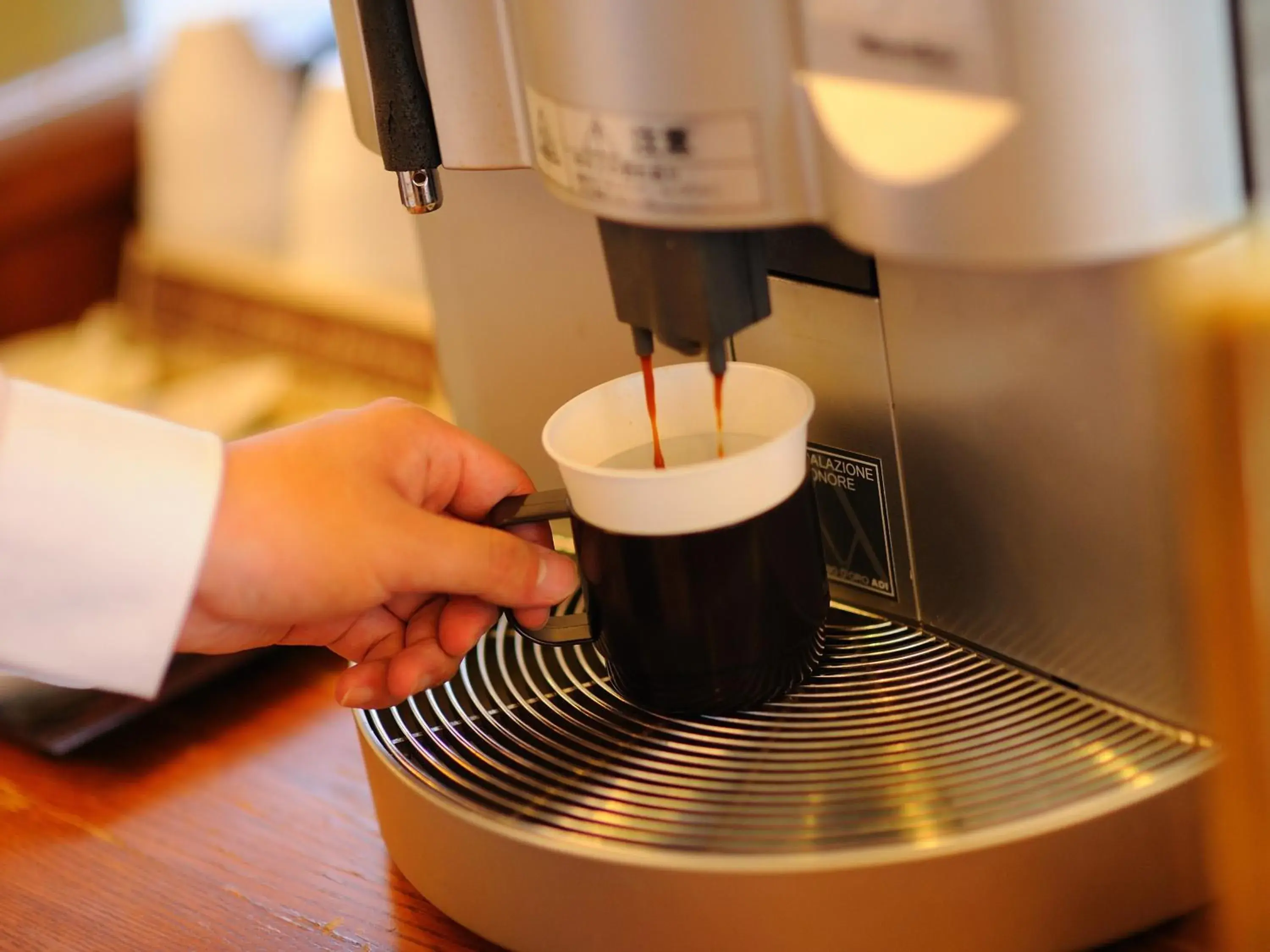 Food and drinks in Hotel Route-Inn Yokohama Bashamichi Food and drinks in Hotel Route-Inn Yokohama Bashamichi
