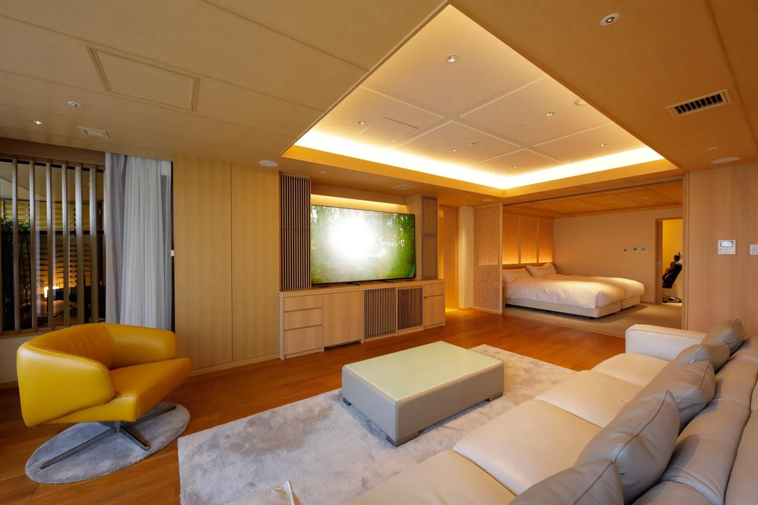 Living room, Bed in Kinzan