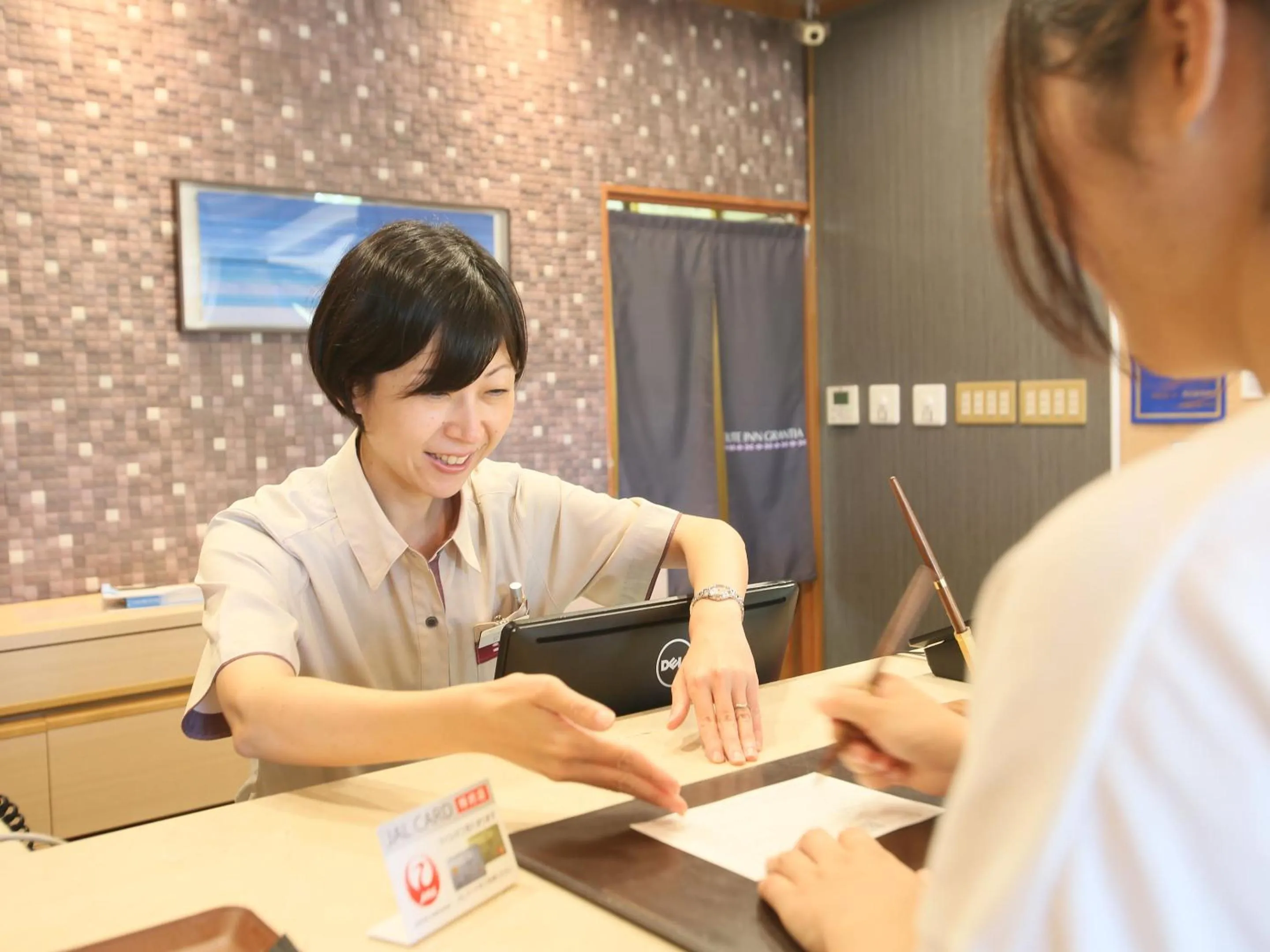 Staff in Route Inn Grantia Ishigaki