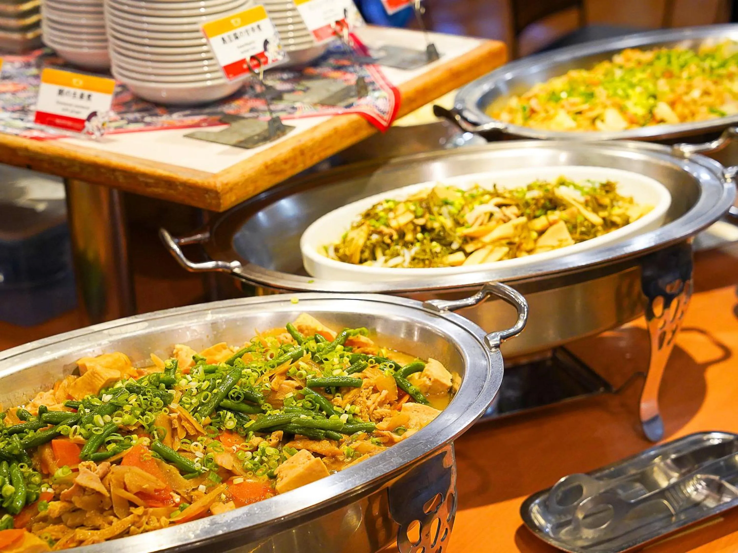 Buffet breakfast in Route Inn Grantia Ishigaki