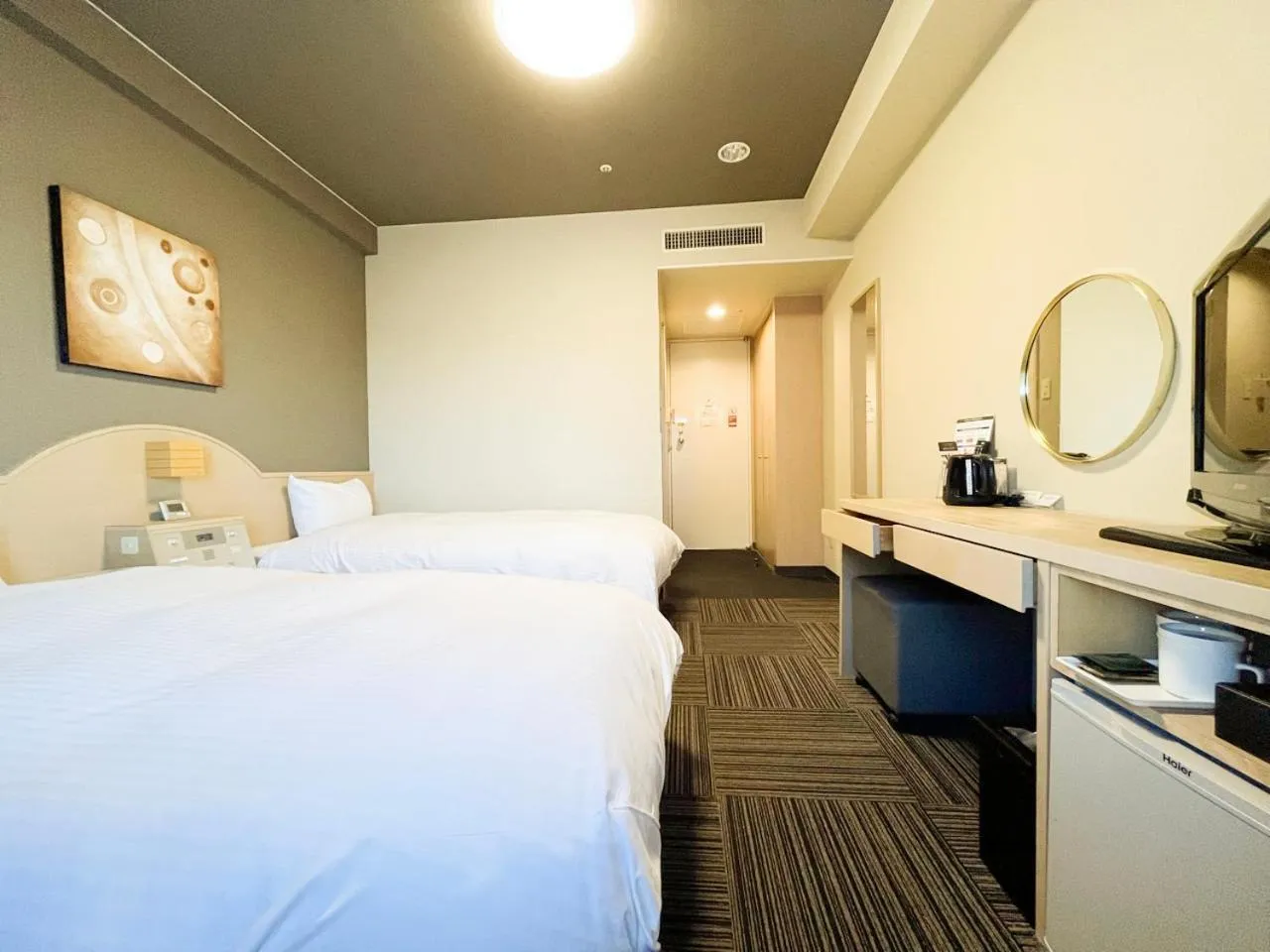 Photo of the whole room, Bed in Hotel Route-Inn Tokyo Asagaya