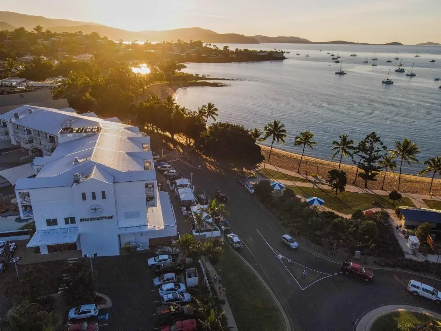 Bird's eye view in Airlie Beach Hotel Bird's eye view in Airlie Beach Hotel