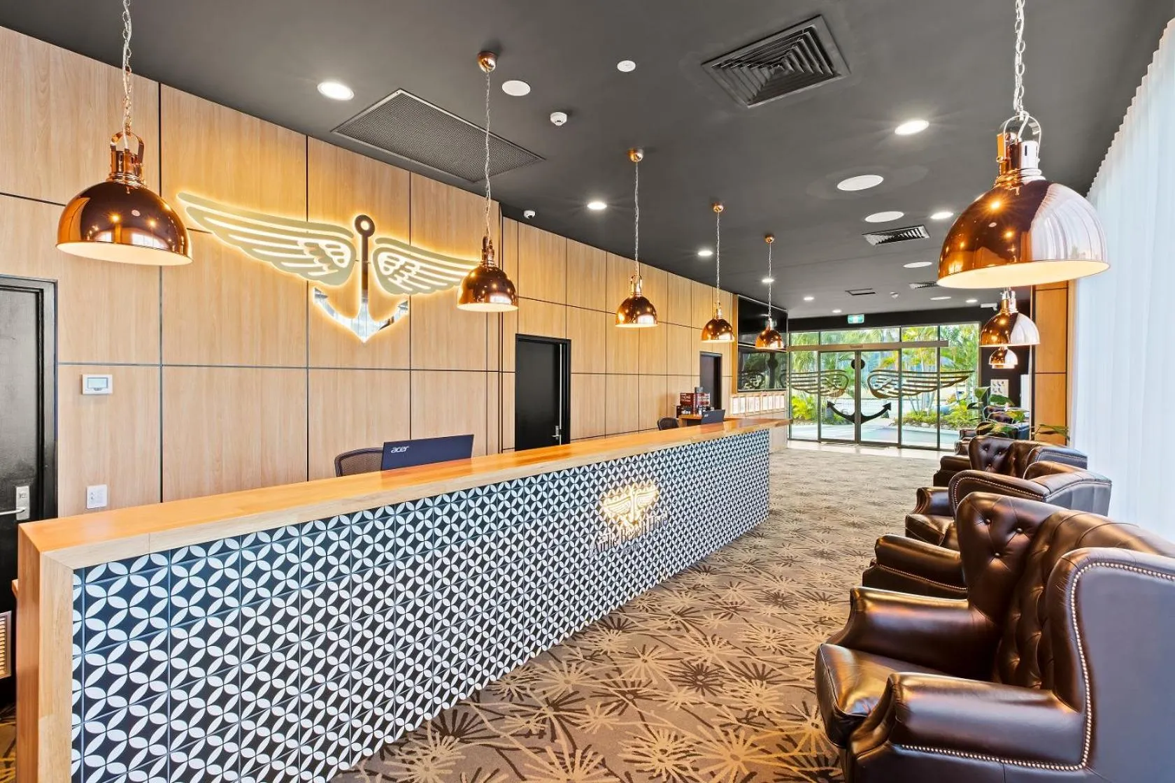 Lobby or reception in Airlie Beach Hotel