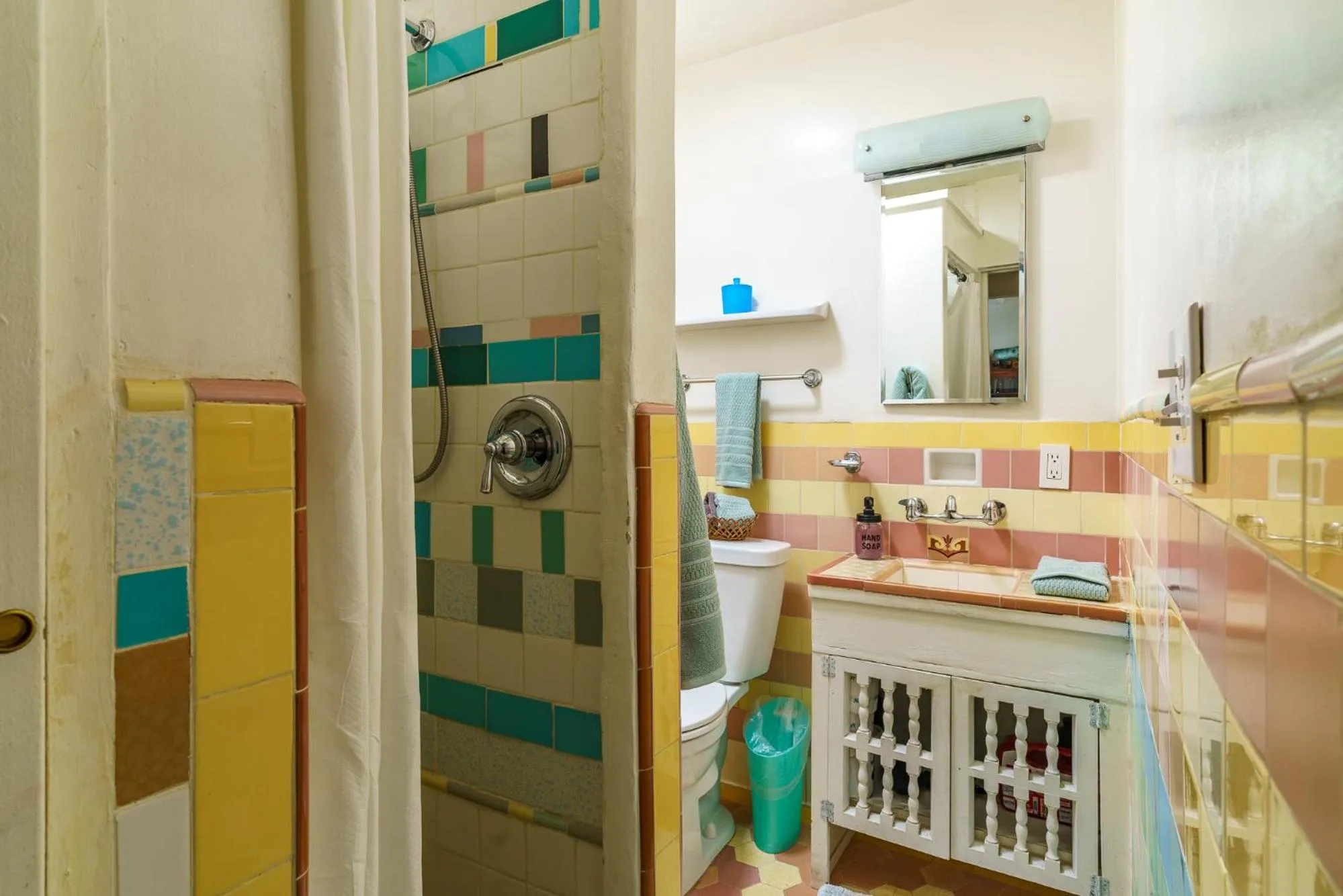 Shower in Cactus Adobe