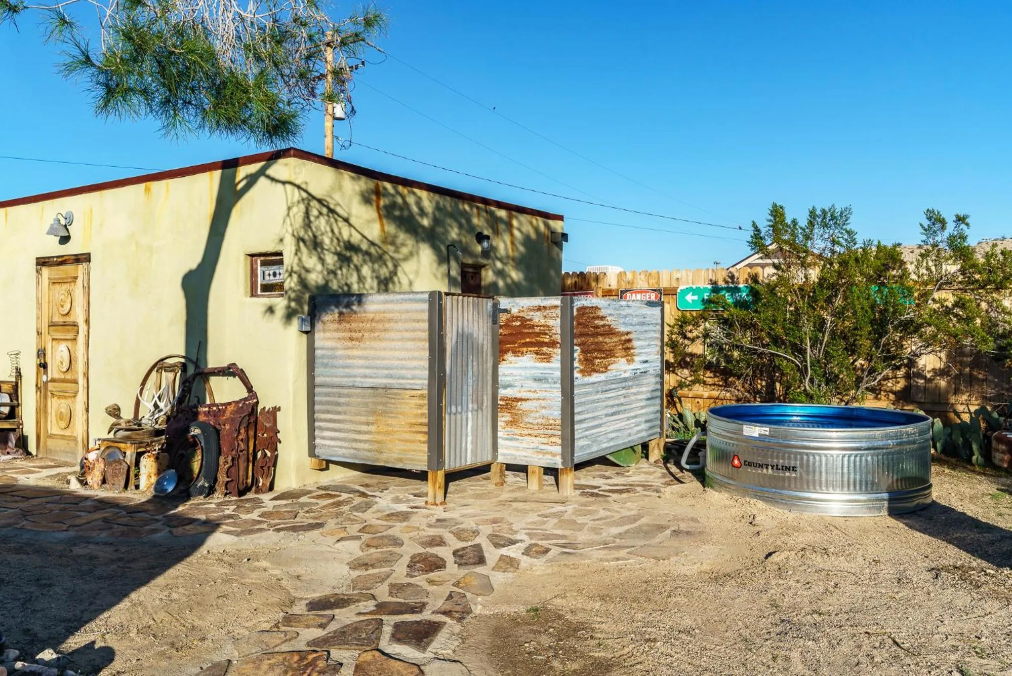 Shower in Cactus Adobe