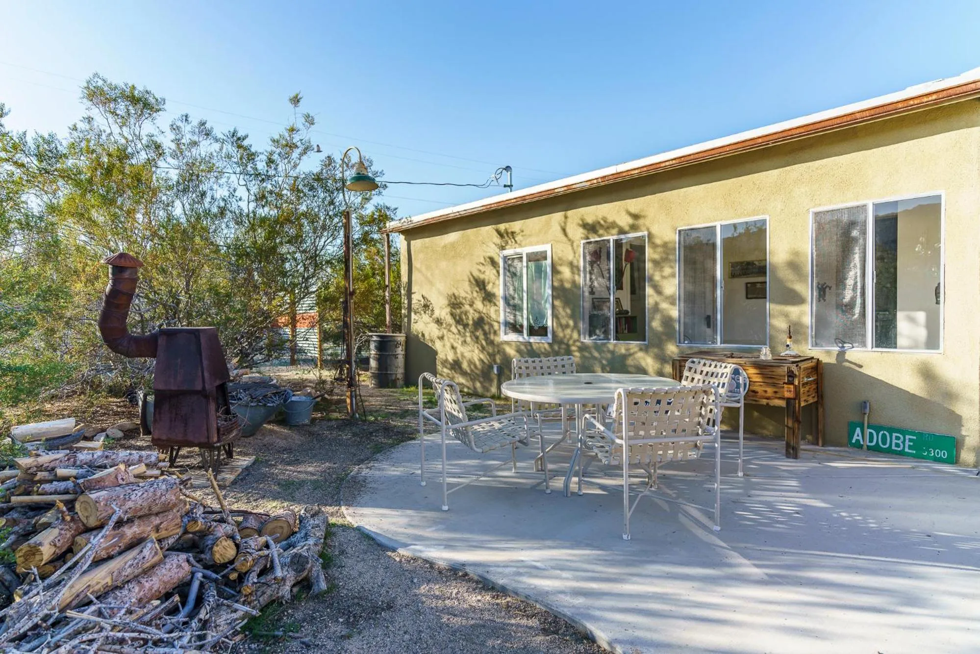 Patio in Cactus Adobe