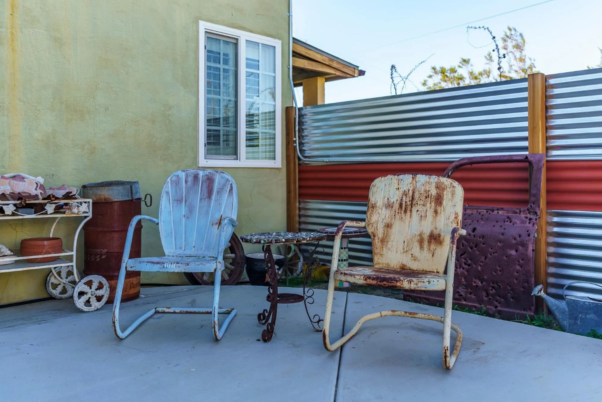 Patio in Cactus Adobe