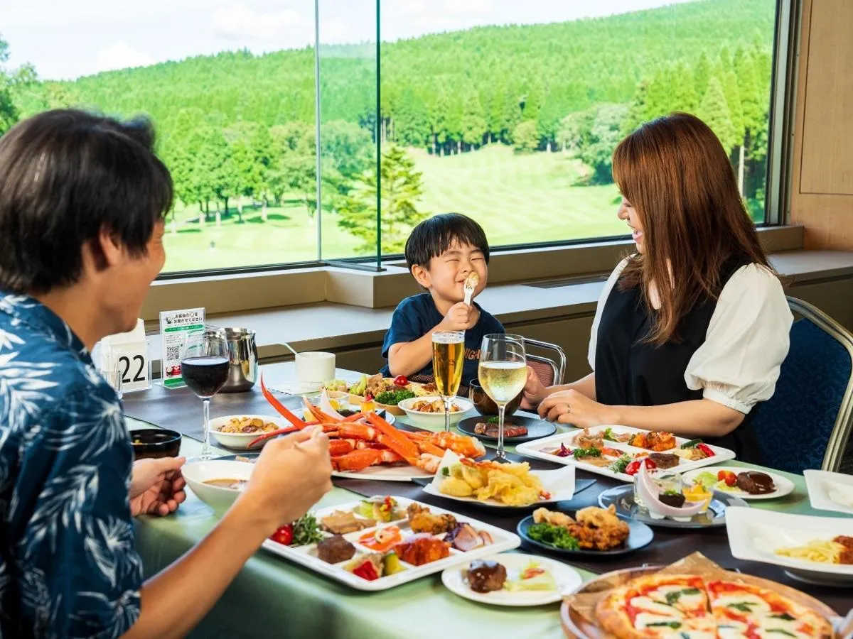 Dinner in Aso Resort Grandvrio Hotel