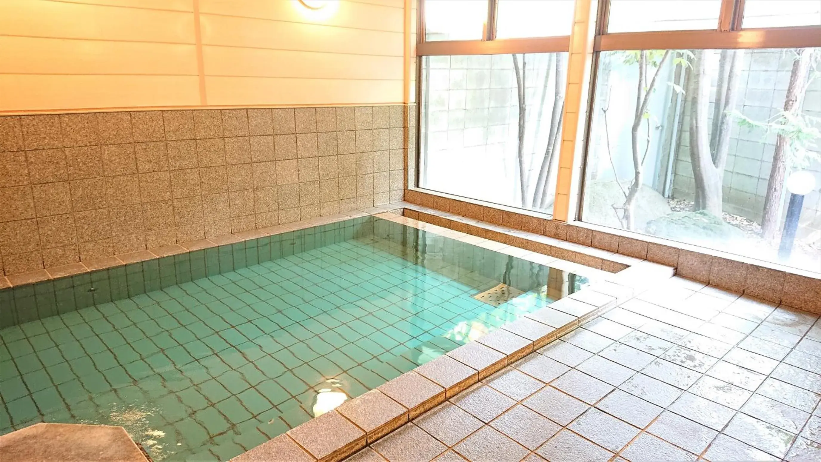 Bathroom, Swimming Pool in Hotel Route Inn Nagano1