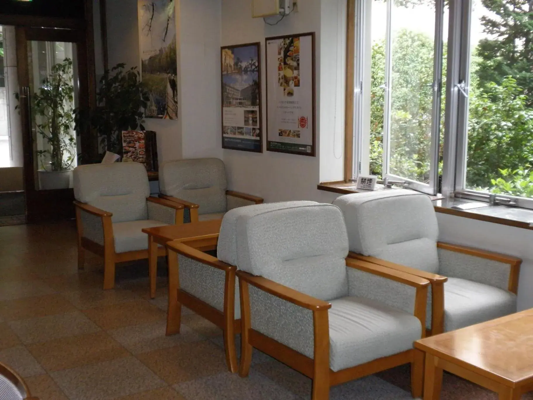 Lobby or reception, Seating Area in Hotel Route Inn Nagano1