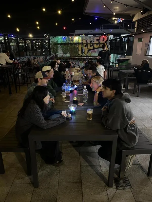 Evening entertainment in YHA Brisbane City