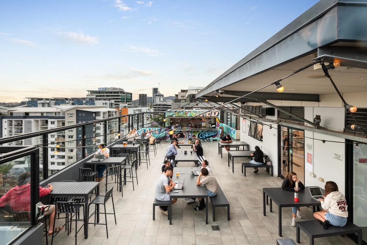 Balcony/Terrace in YHA Brisbane City