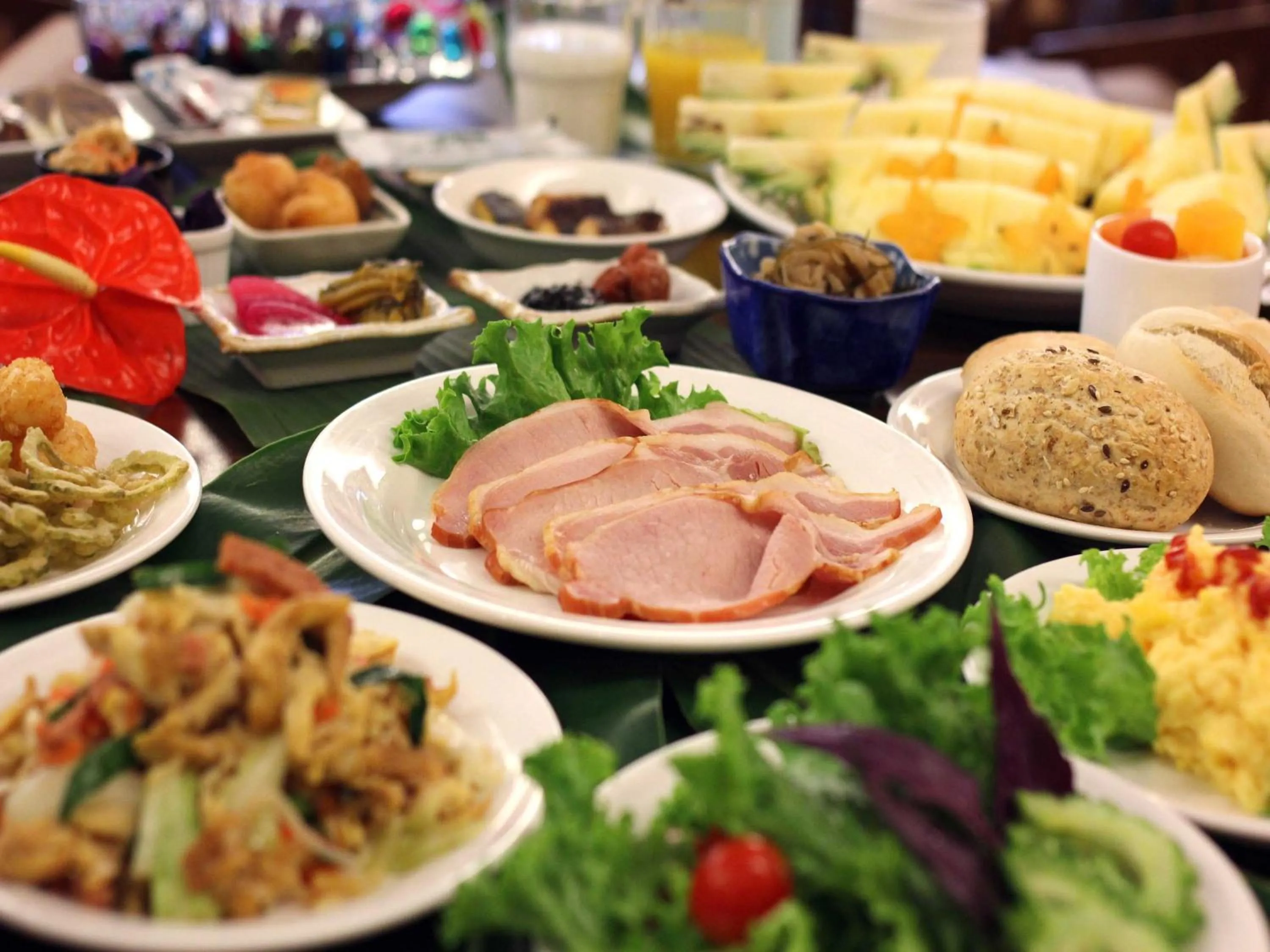 Food in Hotel Route-Inn Nago