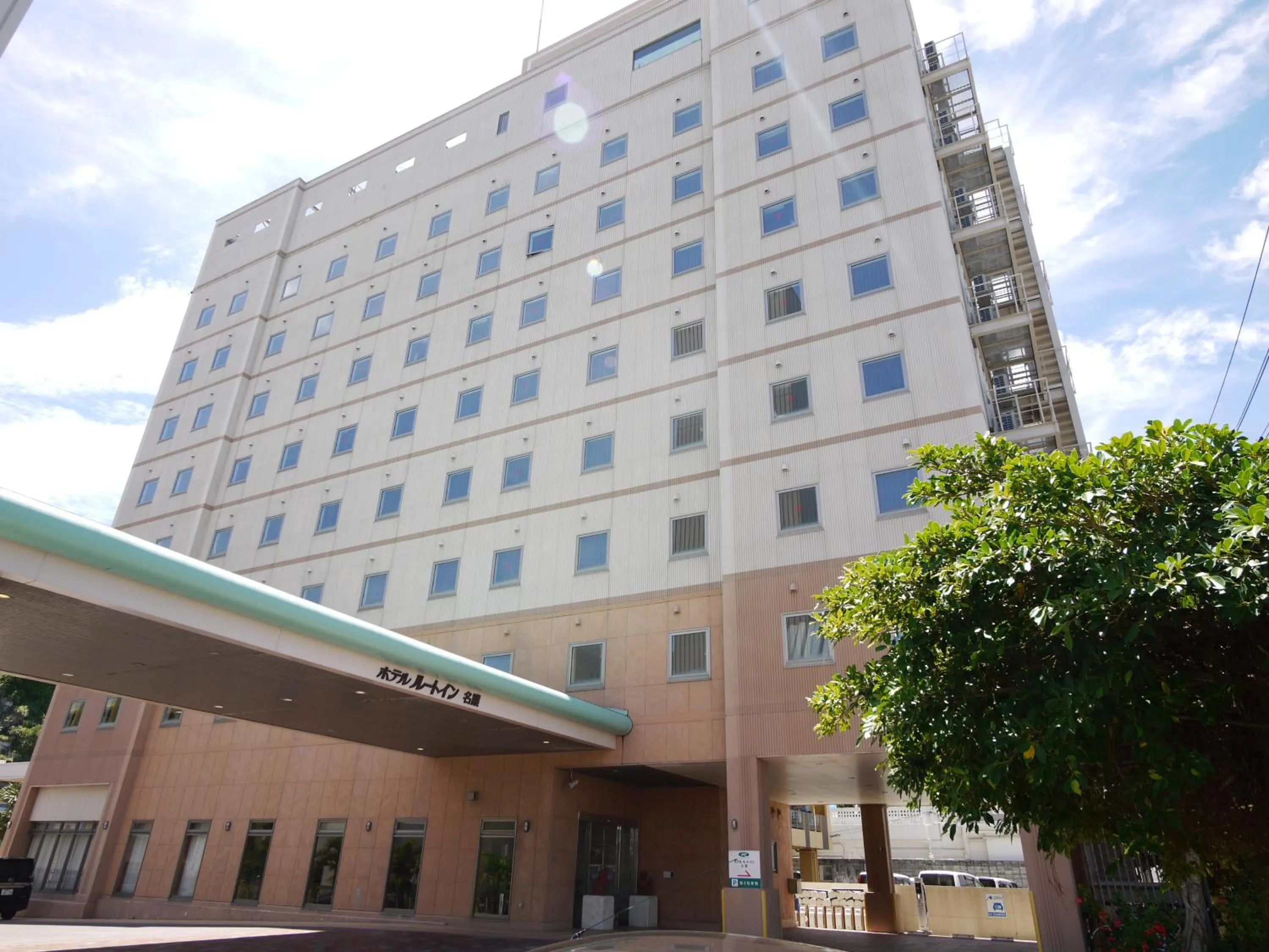 Property building in Hotel Route-Inn Nago