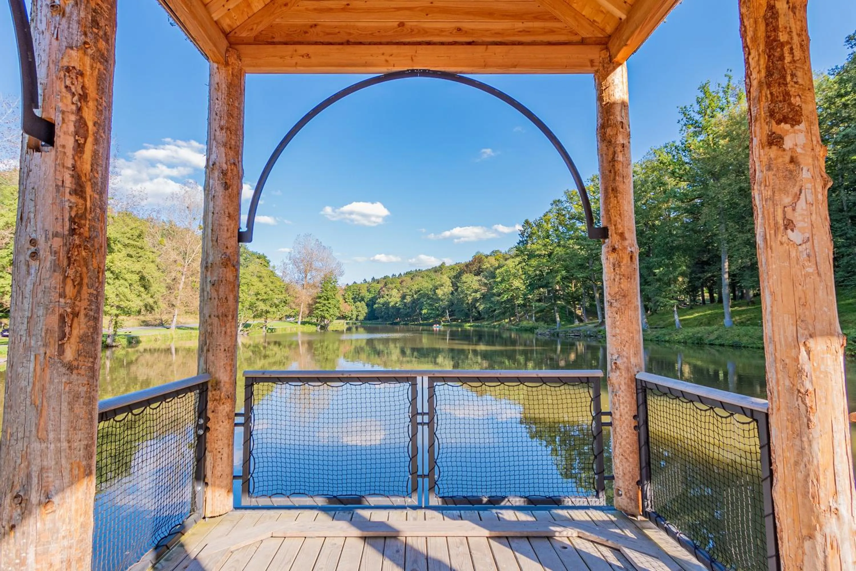 Natural landscape in Les Rhodos