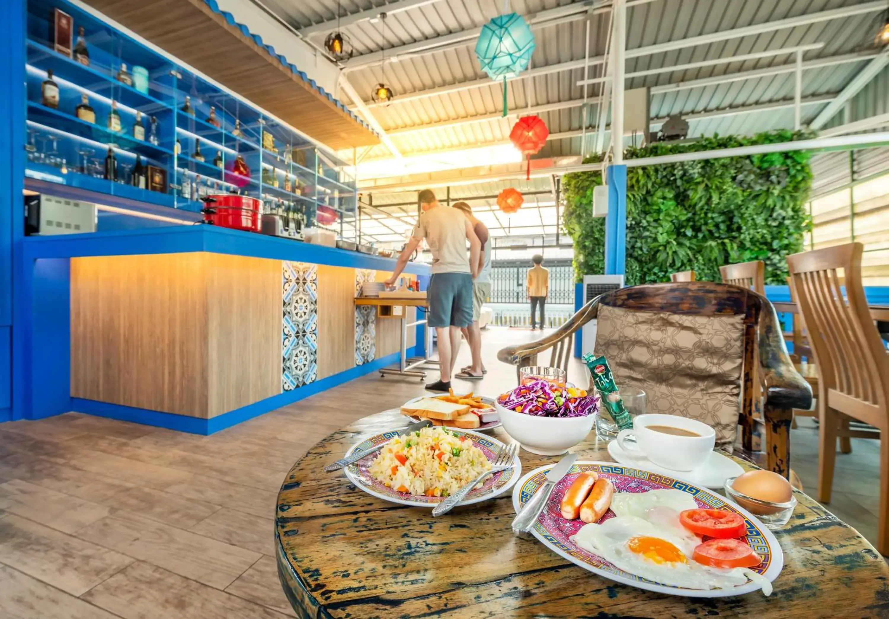 Breakfast in Ama Hostel Bangkok Breakfast in Ama Hostel Bangkok