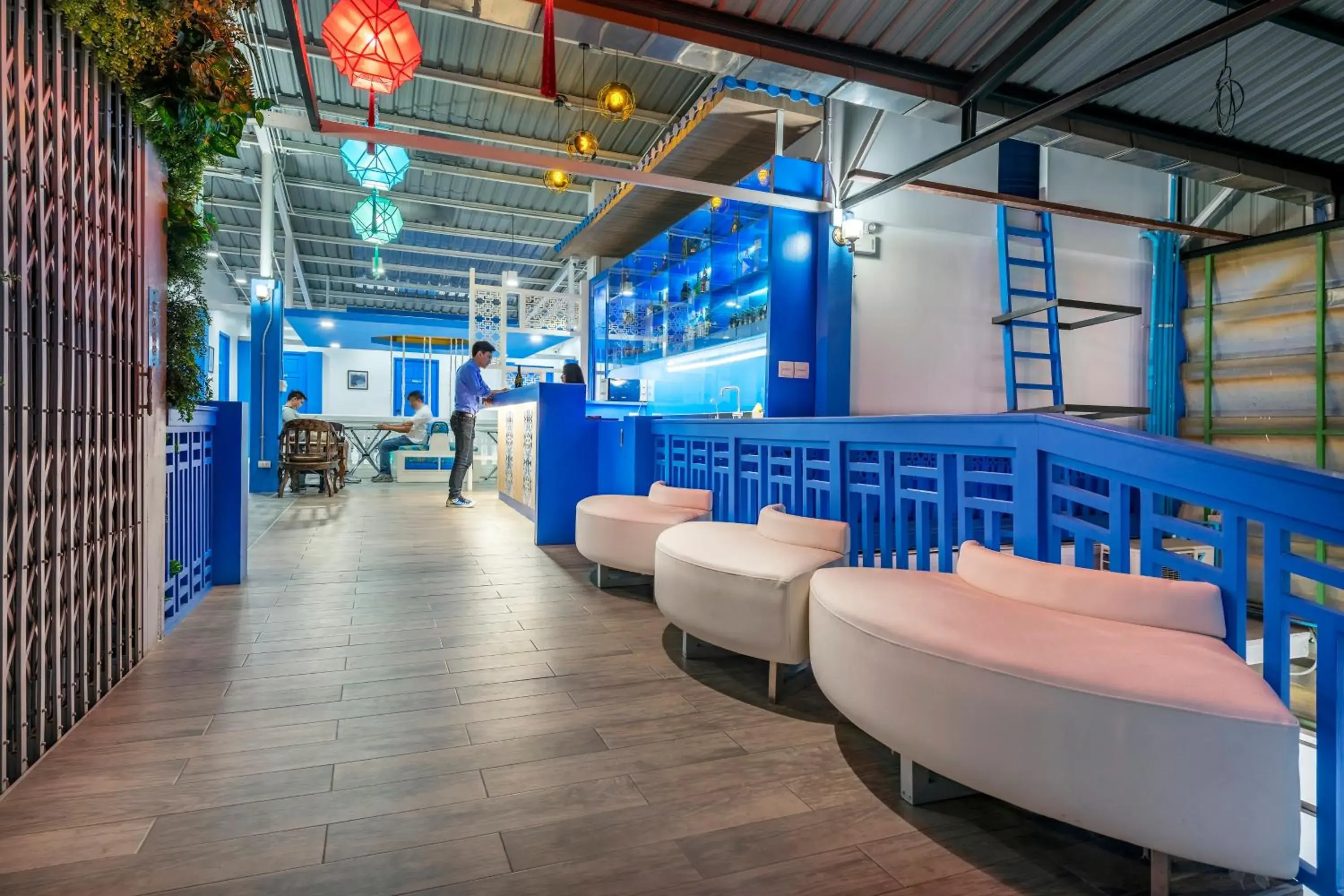 Restaurant/places to eat in Ama Hostel Bangkok Restaurant/places to eat in Ama Hostel Bangkok