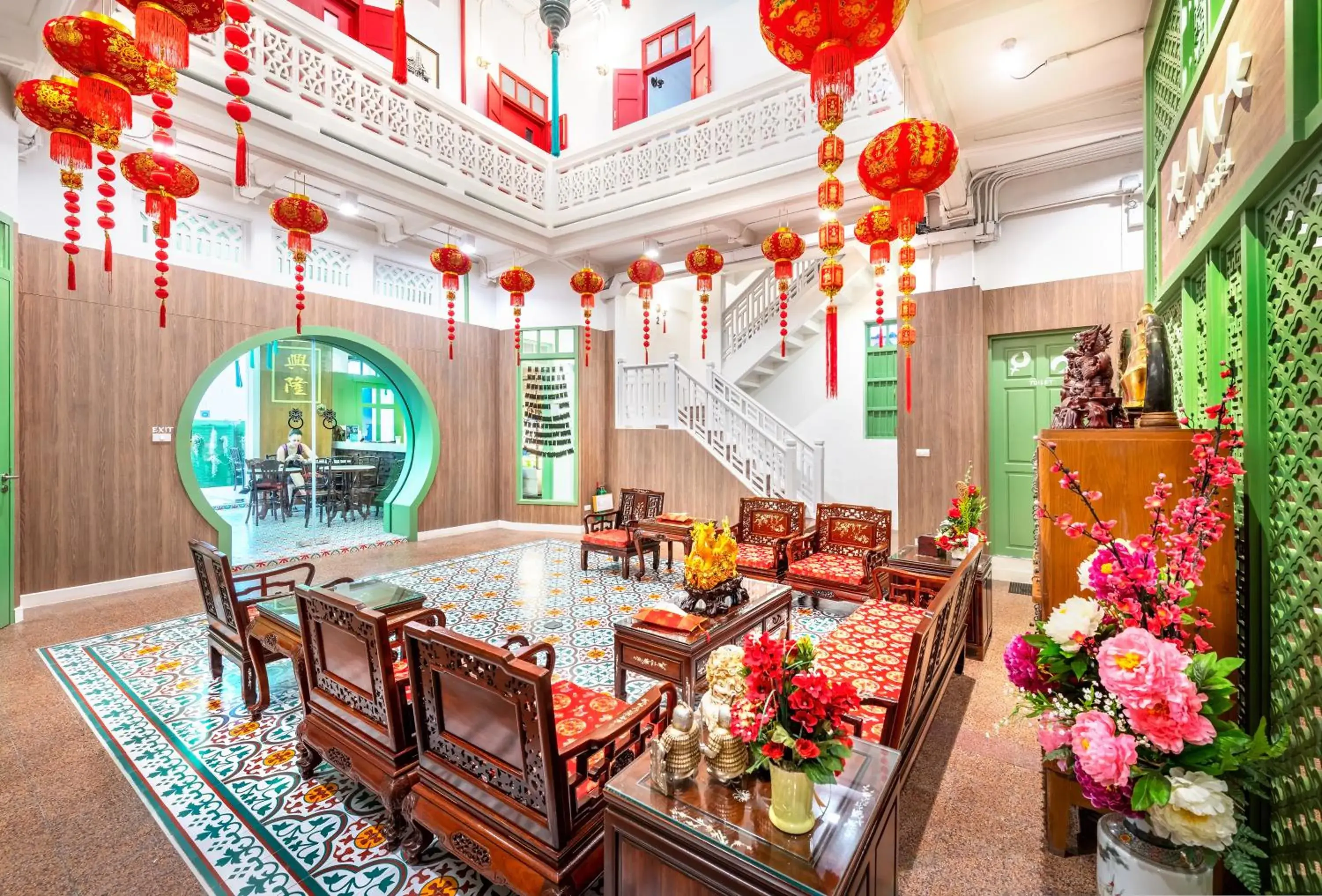 Restaurant/places to eat in Ama Hostel Bangkok Restaurant/places to eat in Ama Hostel Bangkok