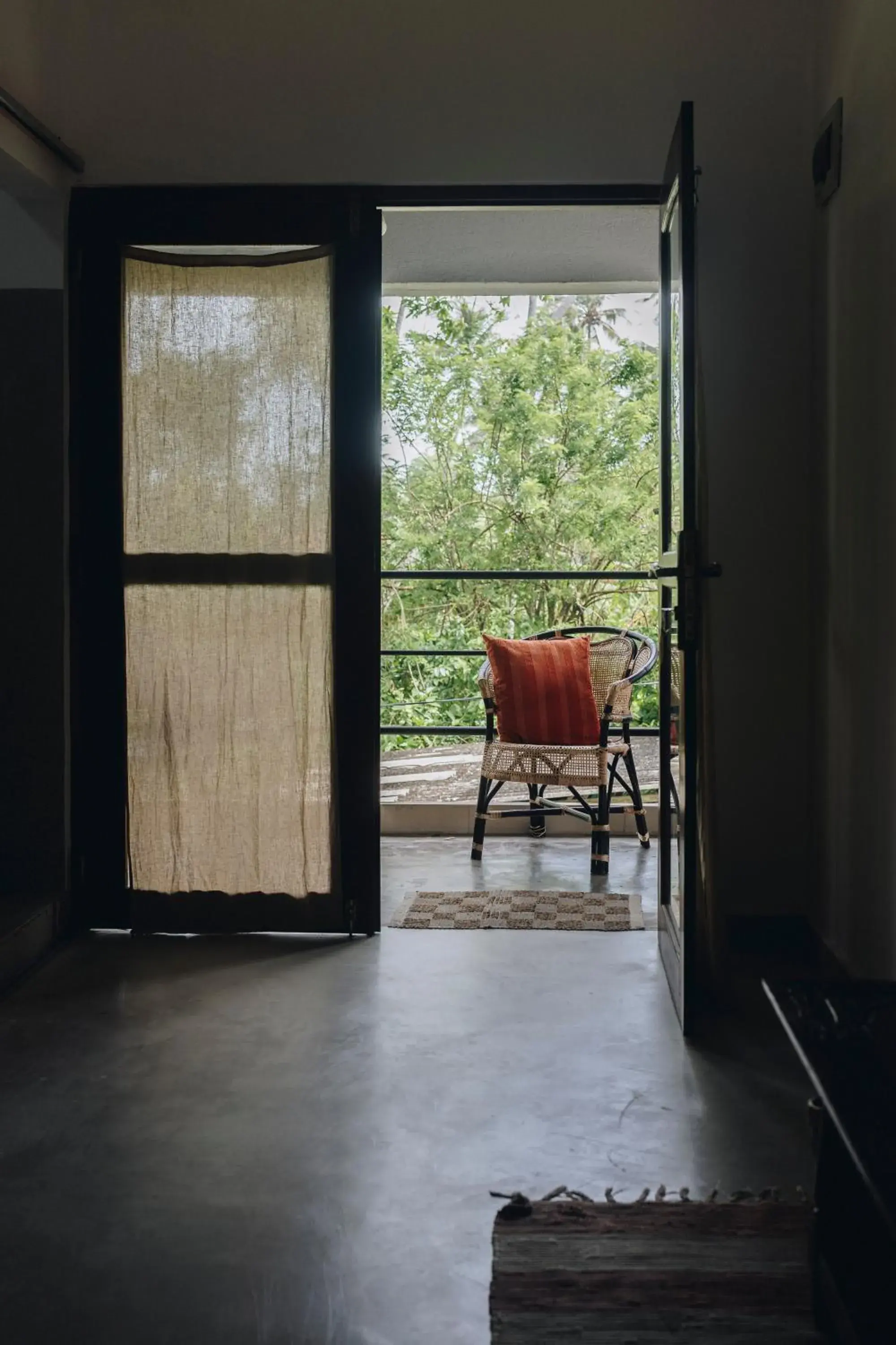 Double Room with Garden View - single occupancy in Mellow Hostel Sri Lanka Double Room with Garden View - single occupancy in Mellow Hostel Sri Lanka