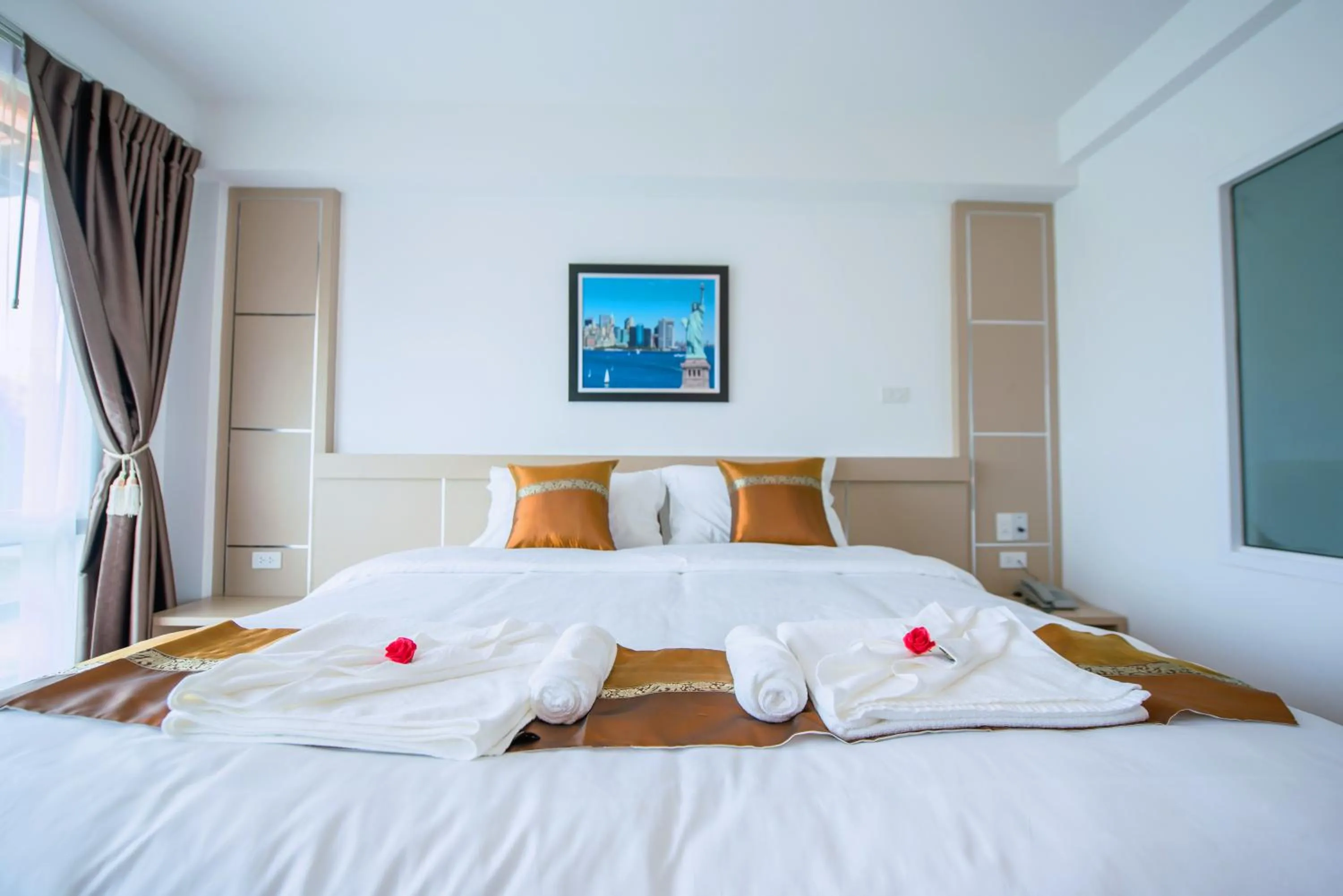 Bed in MS Hotel Sriracha