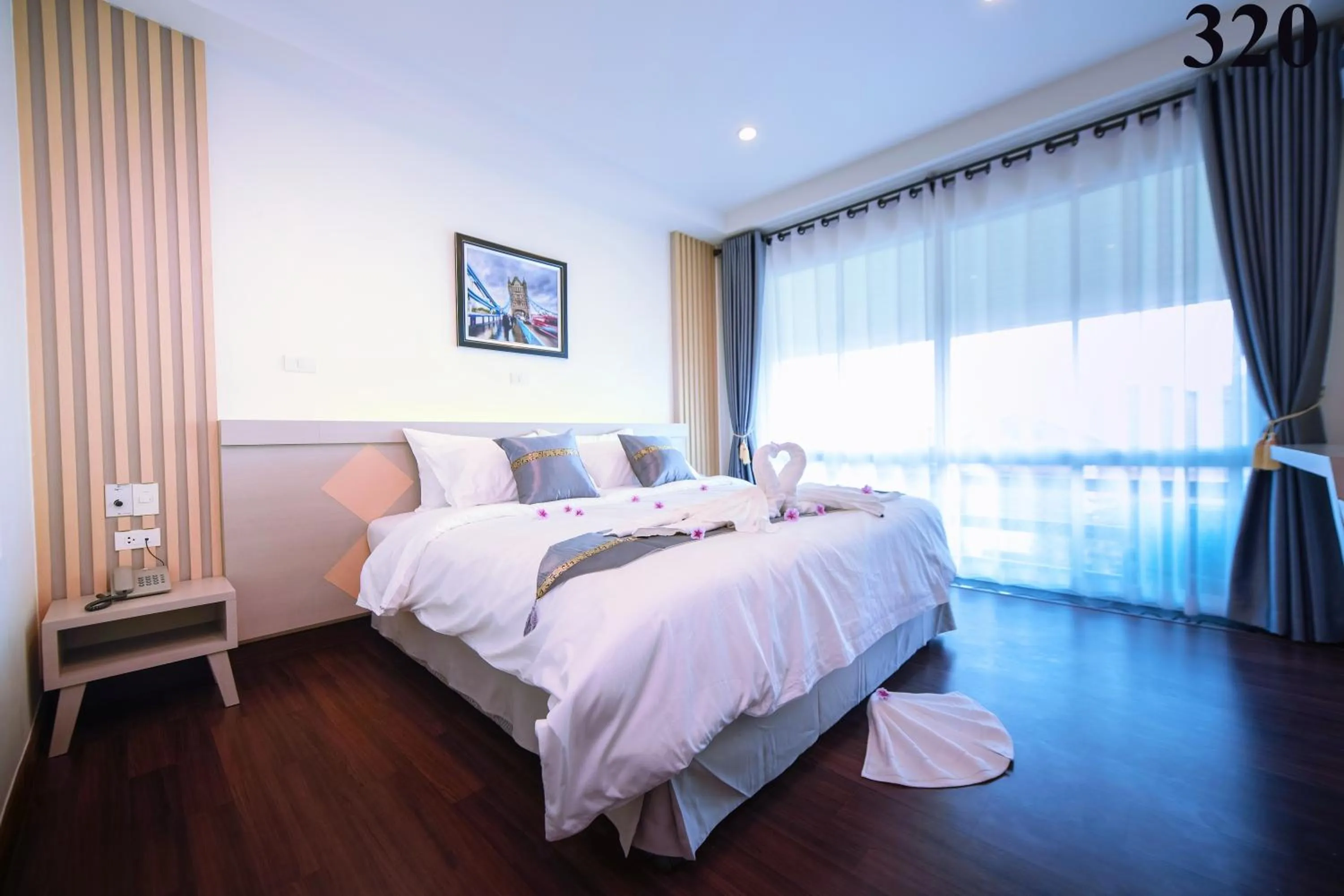 Bed in MS Hotel Sriracha