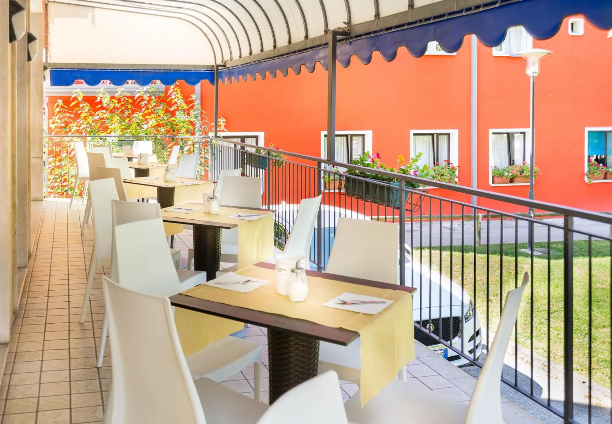 Balcony/Terrace in Hotel Antille e Azzorre