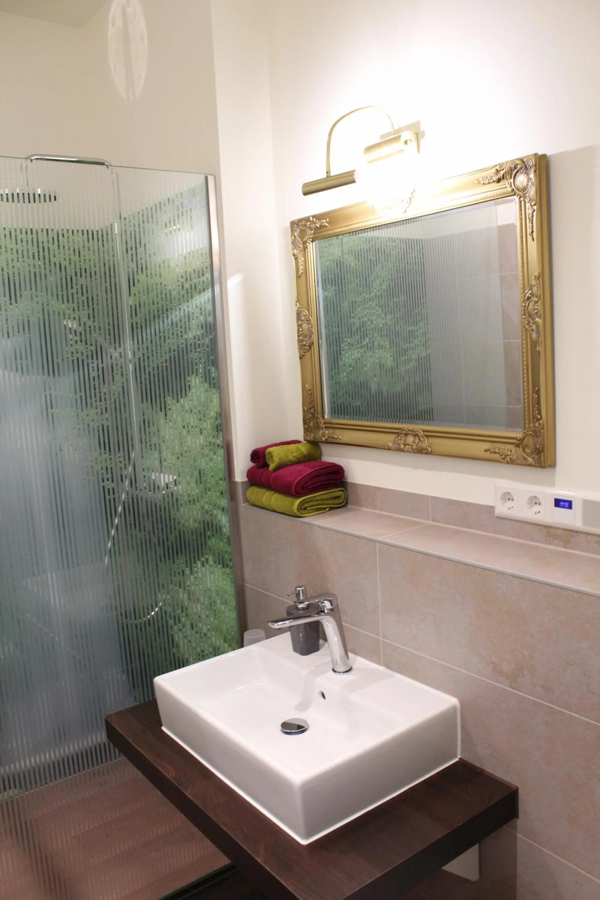 Shower in Waldhotel Rainau